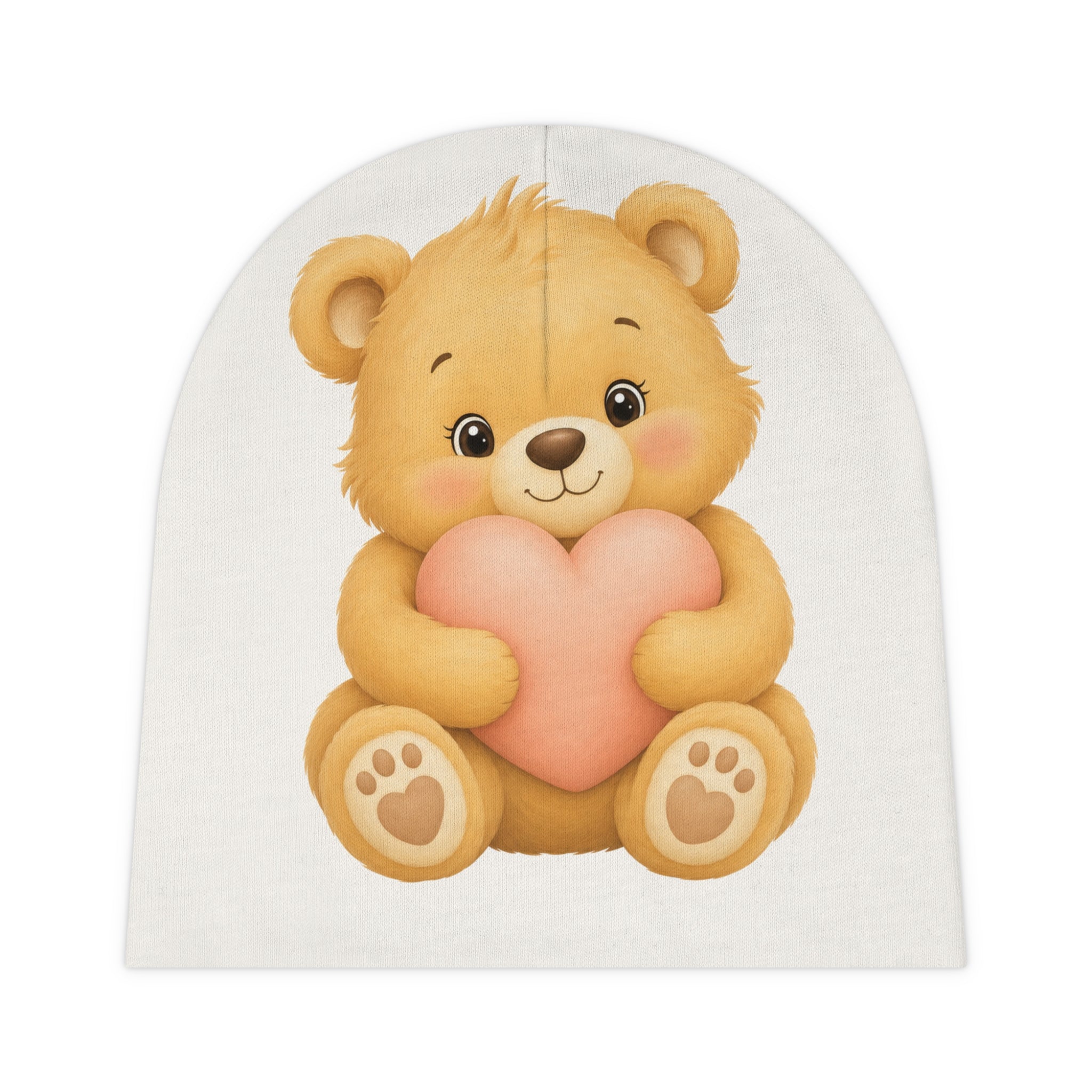 Cozy Bear baby beanie hat for newborns by Nureli Kids
