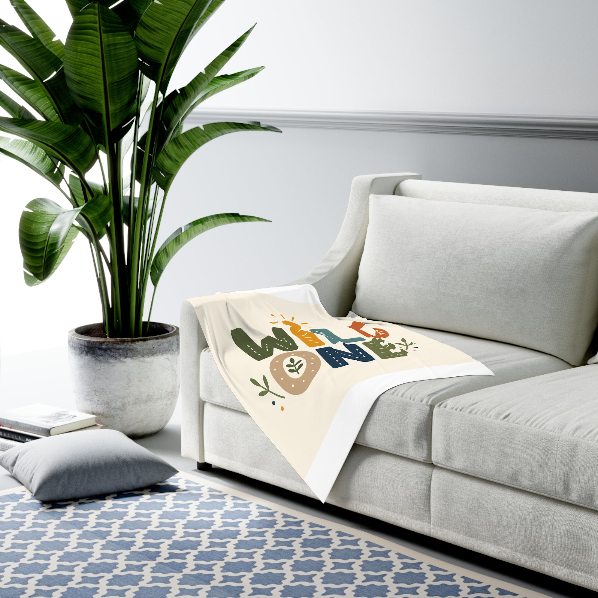 Wild One Baby Swaddle Blanket - Nureli Kids