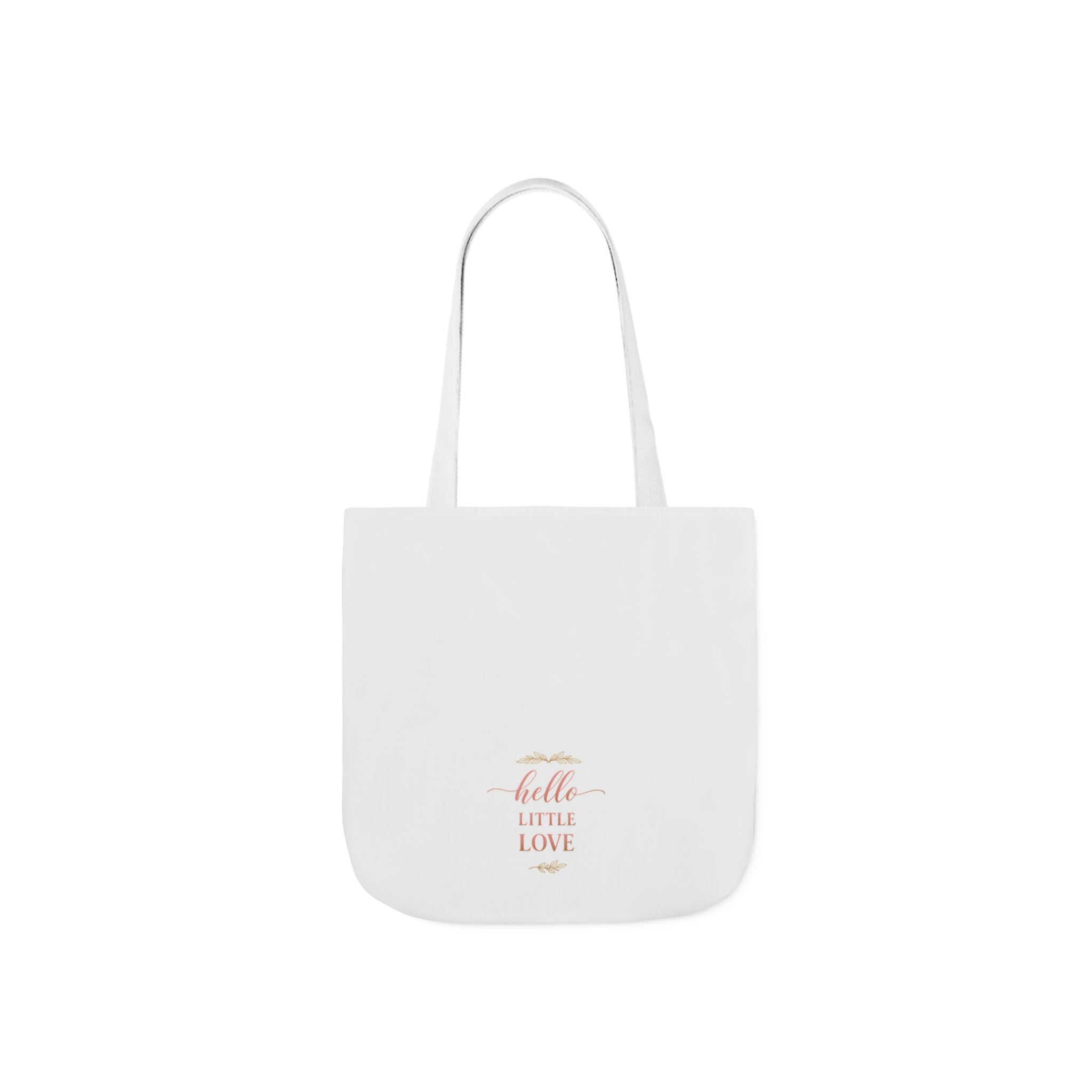Hello, Little Love canvas tote bag from the Nureli collection, view 5