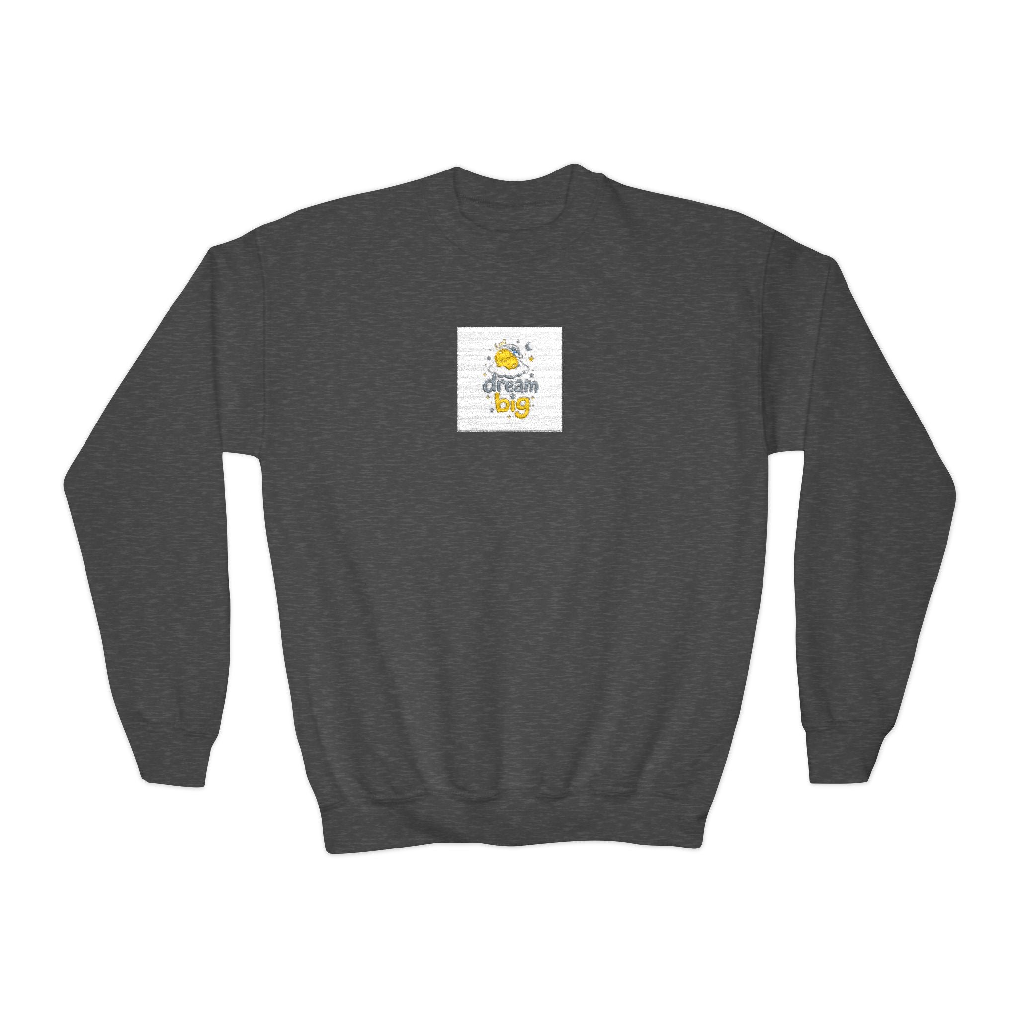 Dream Big kids crew sweatshirt from the Nureli collection, view 6