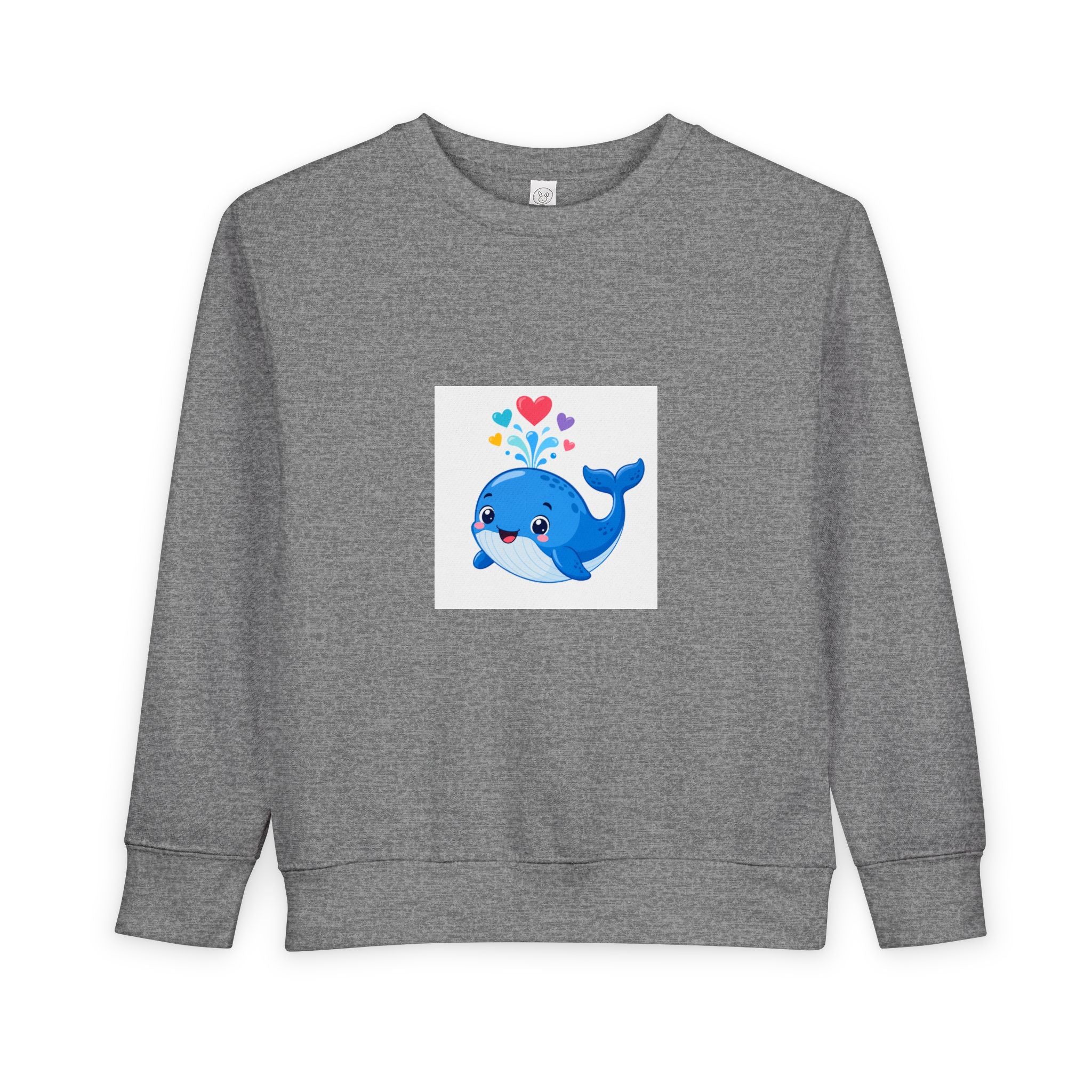Happy Whale Toddler Sweatshirt — Nureli Kids