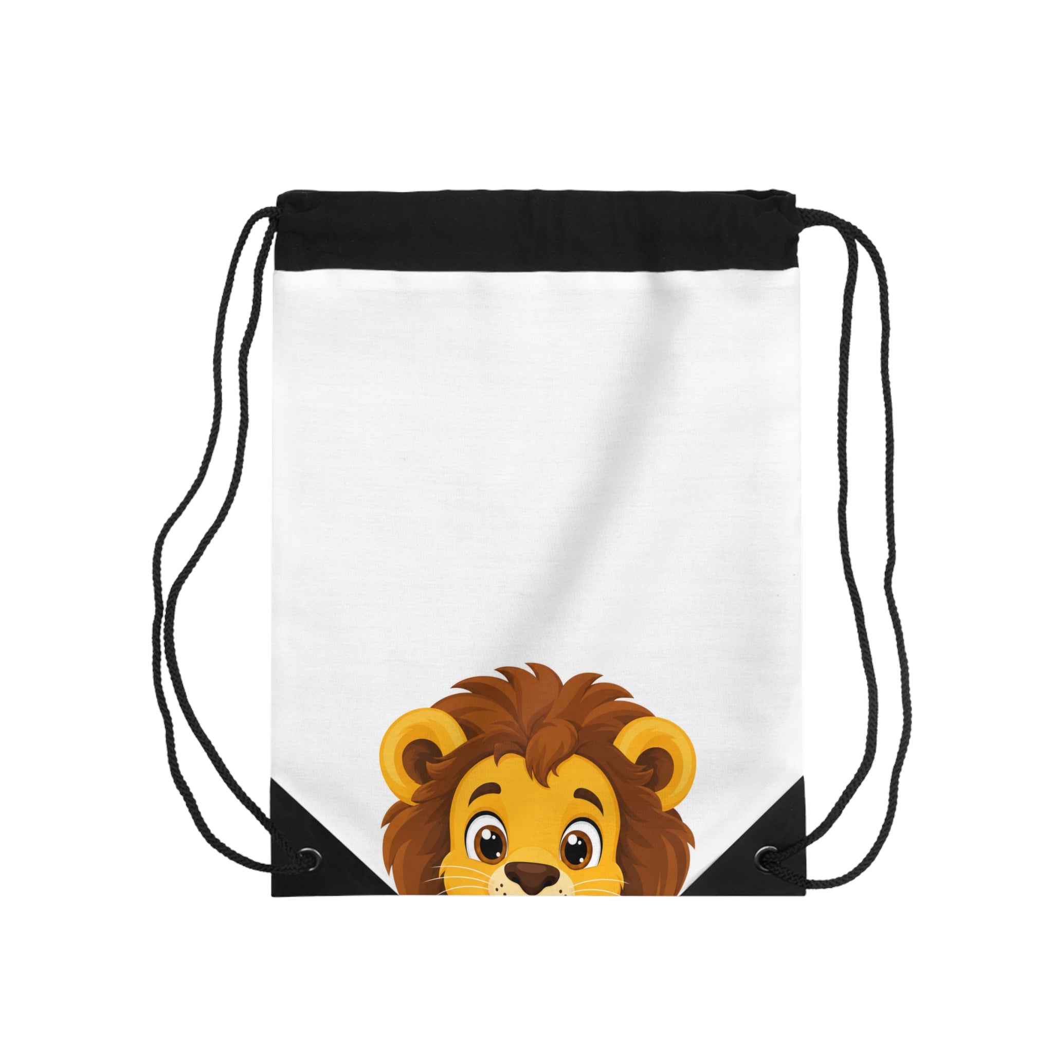 Brave Little Lion kids drawstring bag by Nureli Kids