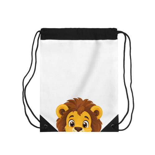 Brave Little Lion kids drawstring bag by Nureli Kids