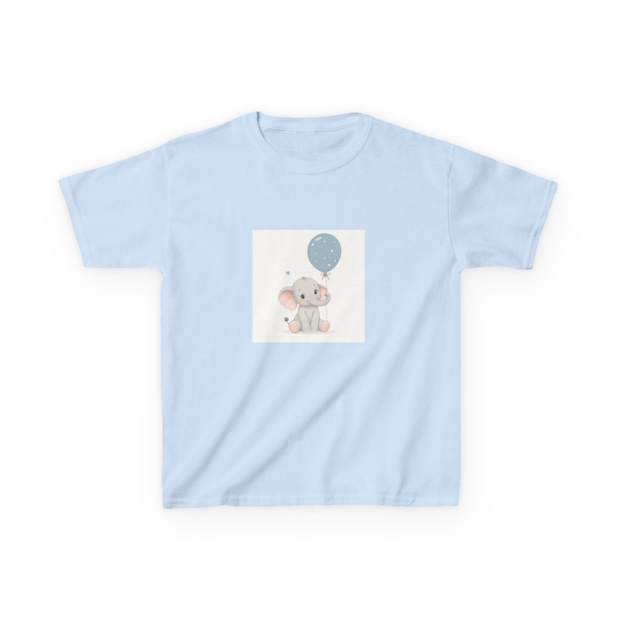 Little Elephant soft kids tee from the Nureli collection, view 8