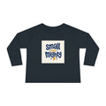 Small But Mighty Toddler Long-Sleeve Tee from the Nureli collection, view 5