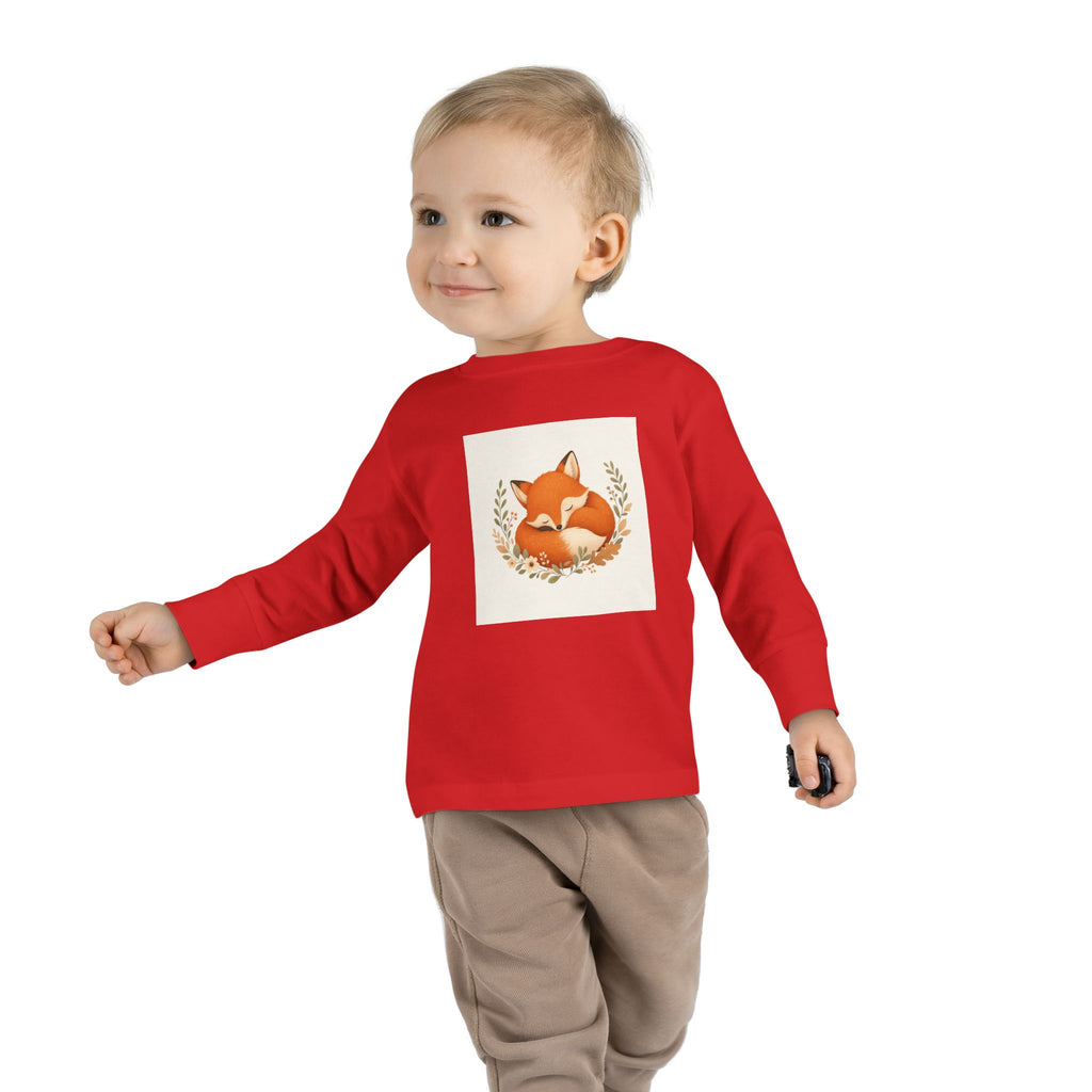 Clever Fox Toddler Long-Sleeve Tee — Nureli Kids