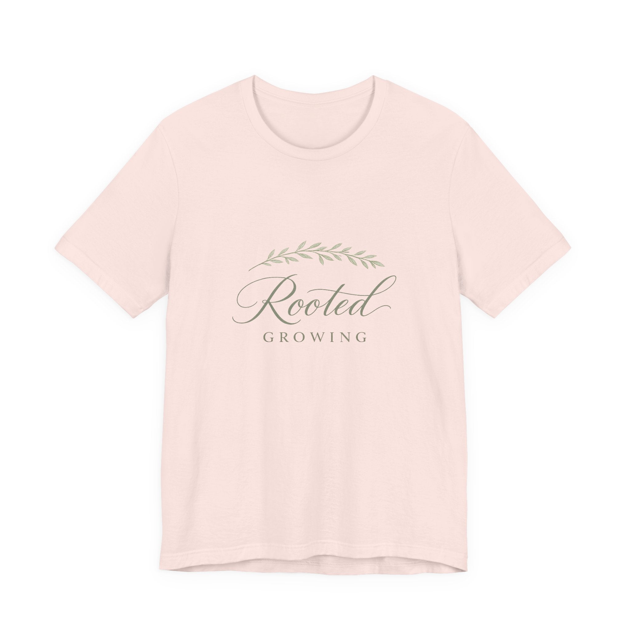 Rooted & Growing soft cotton tee from the Nureli collection, view 2
