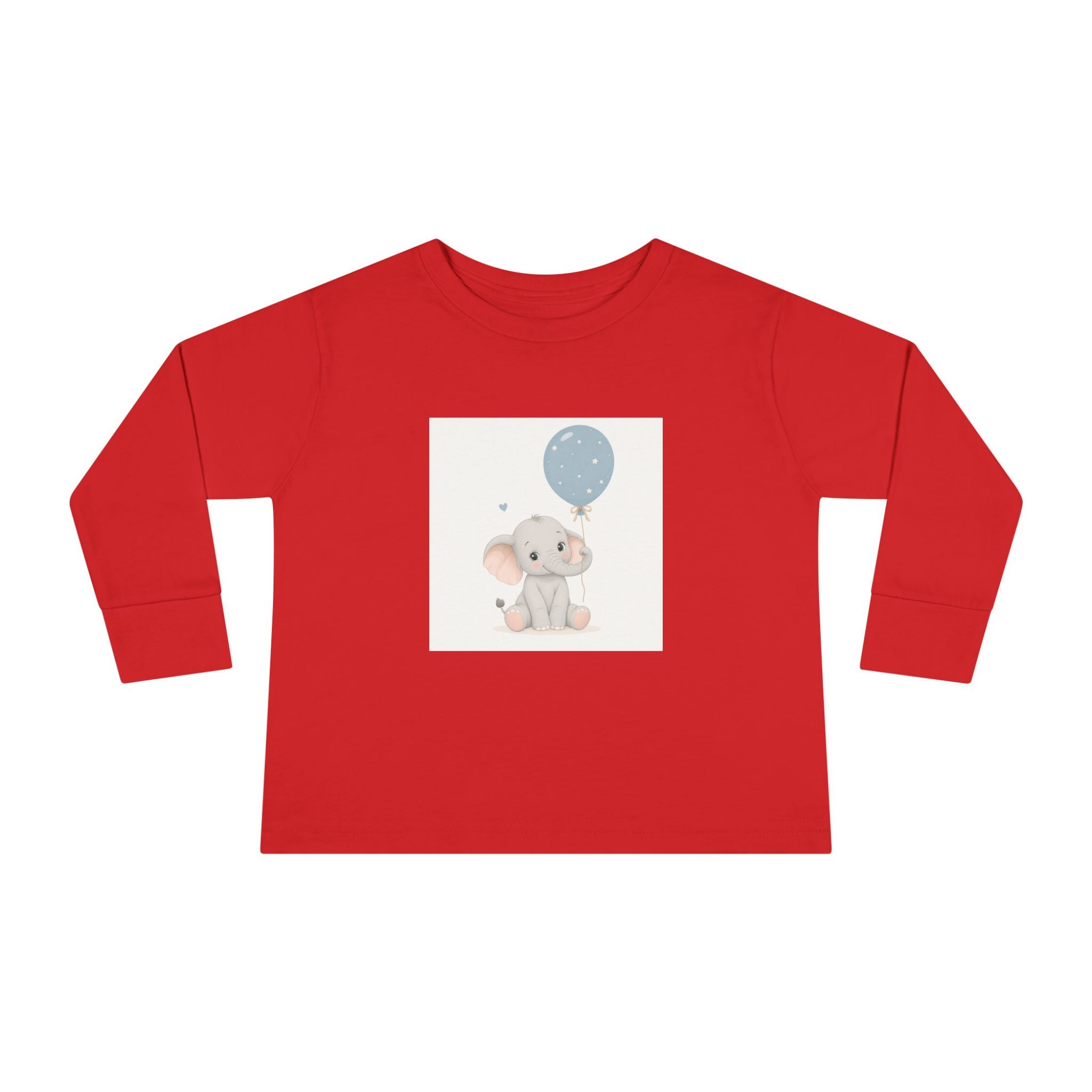 Little Elephant kids long-sleeve tee from the Nureli collection, view 8