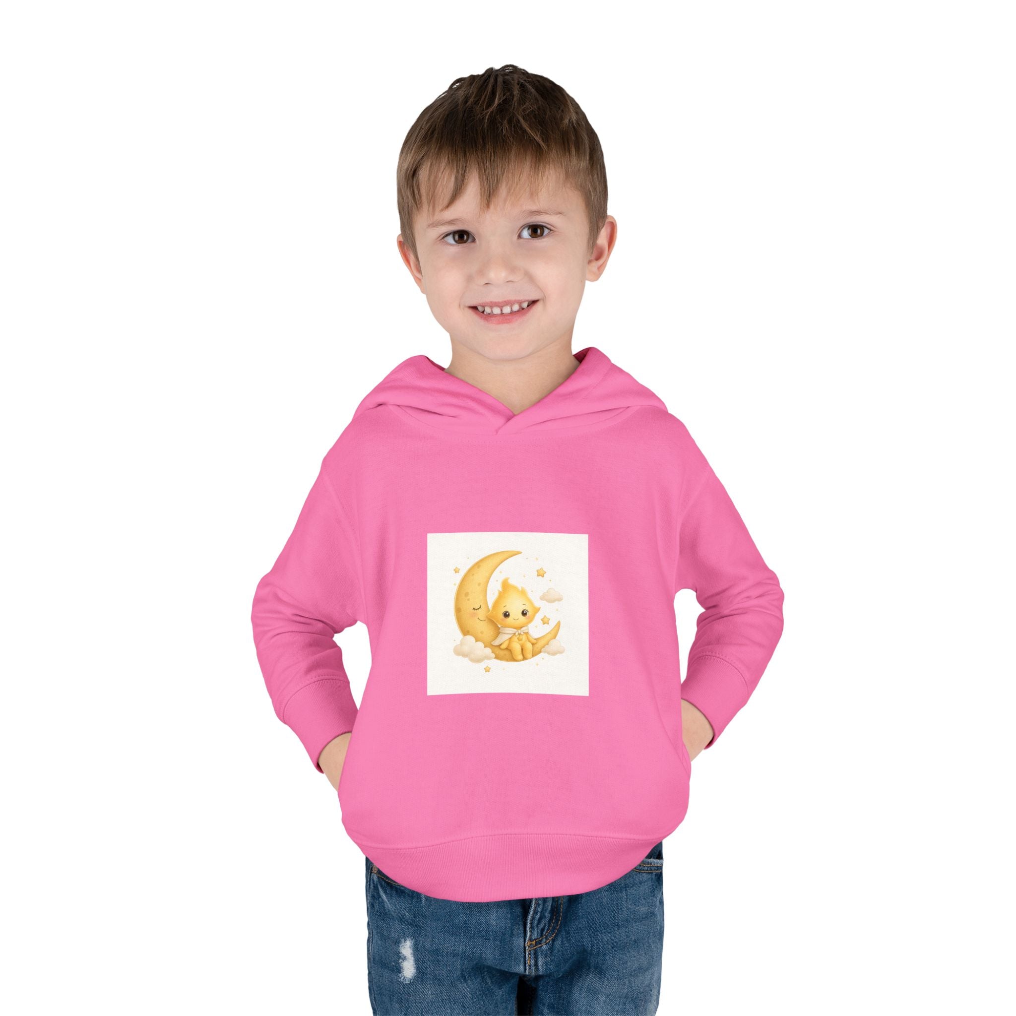 Lumi on the Moon Toddler Hoodie — Nureli Kids