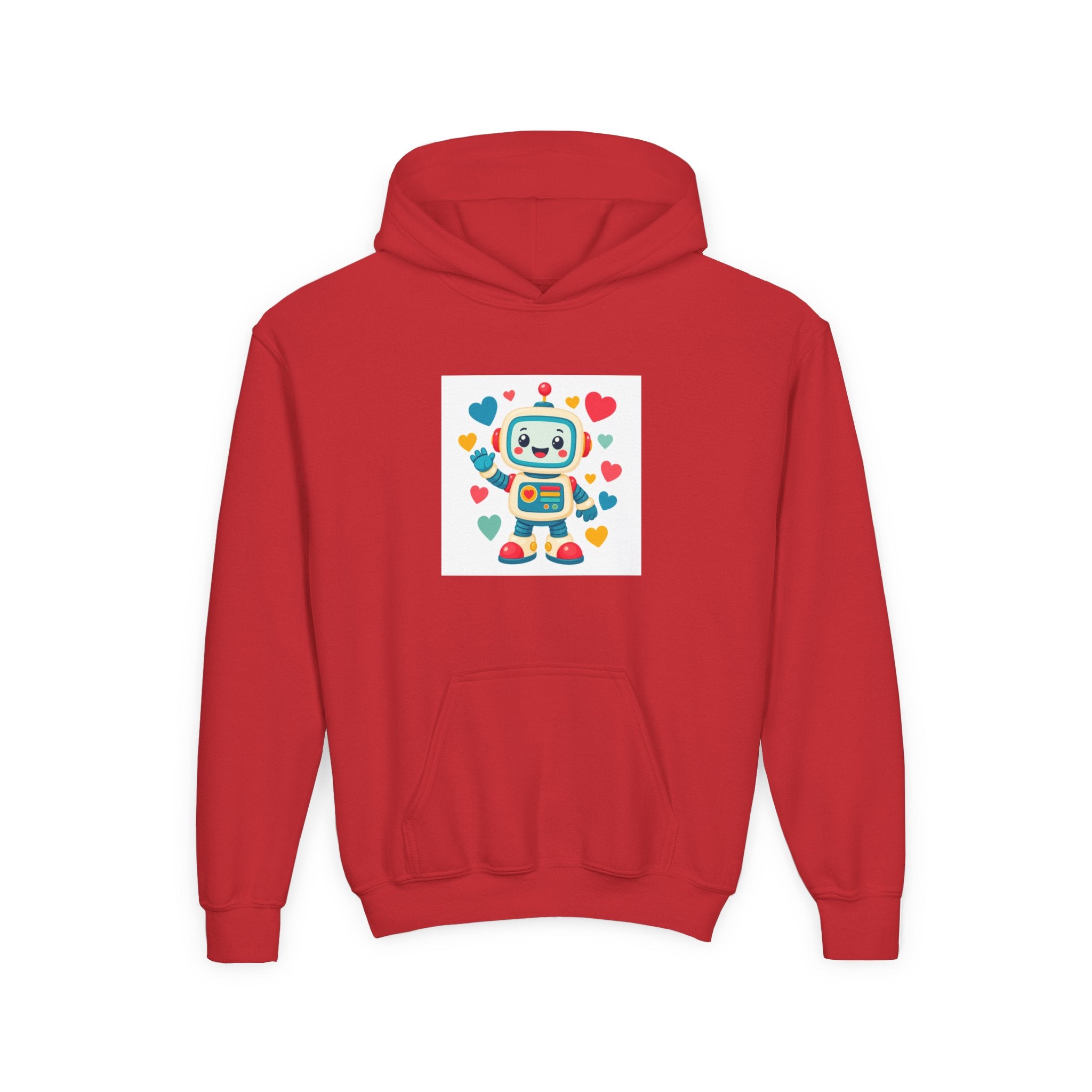 Beep Boop Robot Kids Hoodie - Nureli Kids
