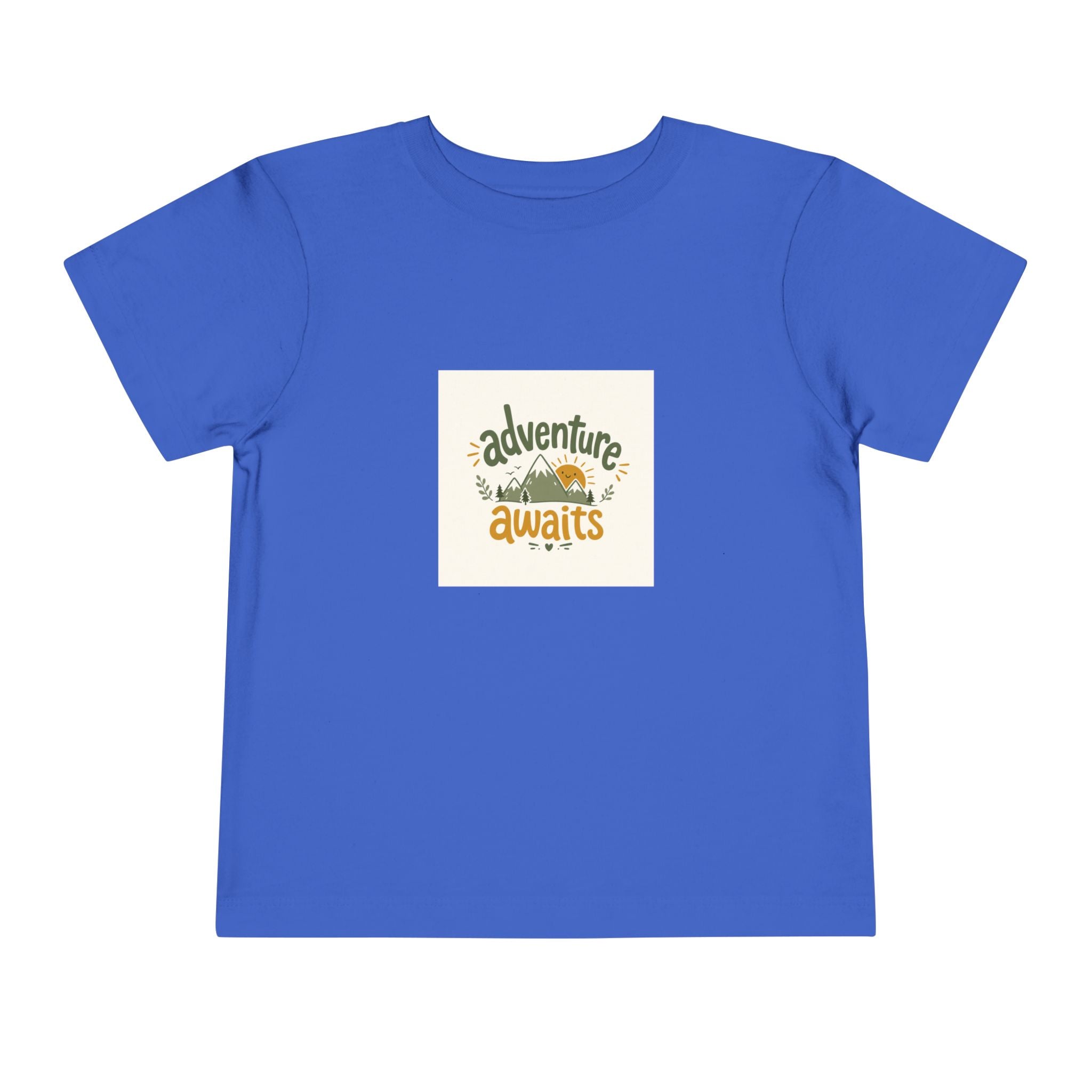 Adventure Awaits soft toddler tee from the Nureli collection, view 12