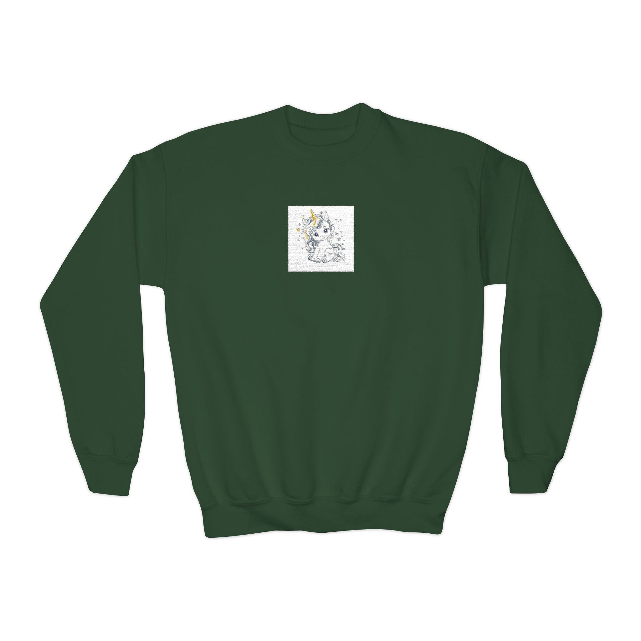 Dreamy Unicorn kids crew sweatshirt from the Nureli collection, view 5