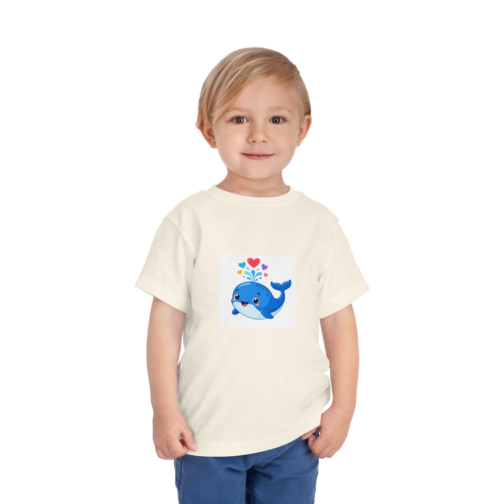 Happy Whale Toddler T-Shirt — Nureli Kids