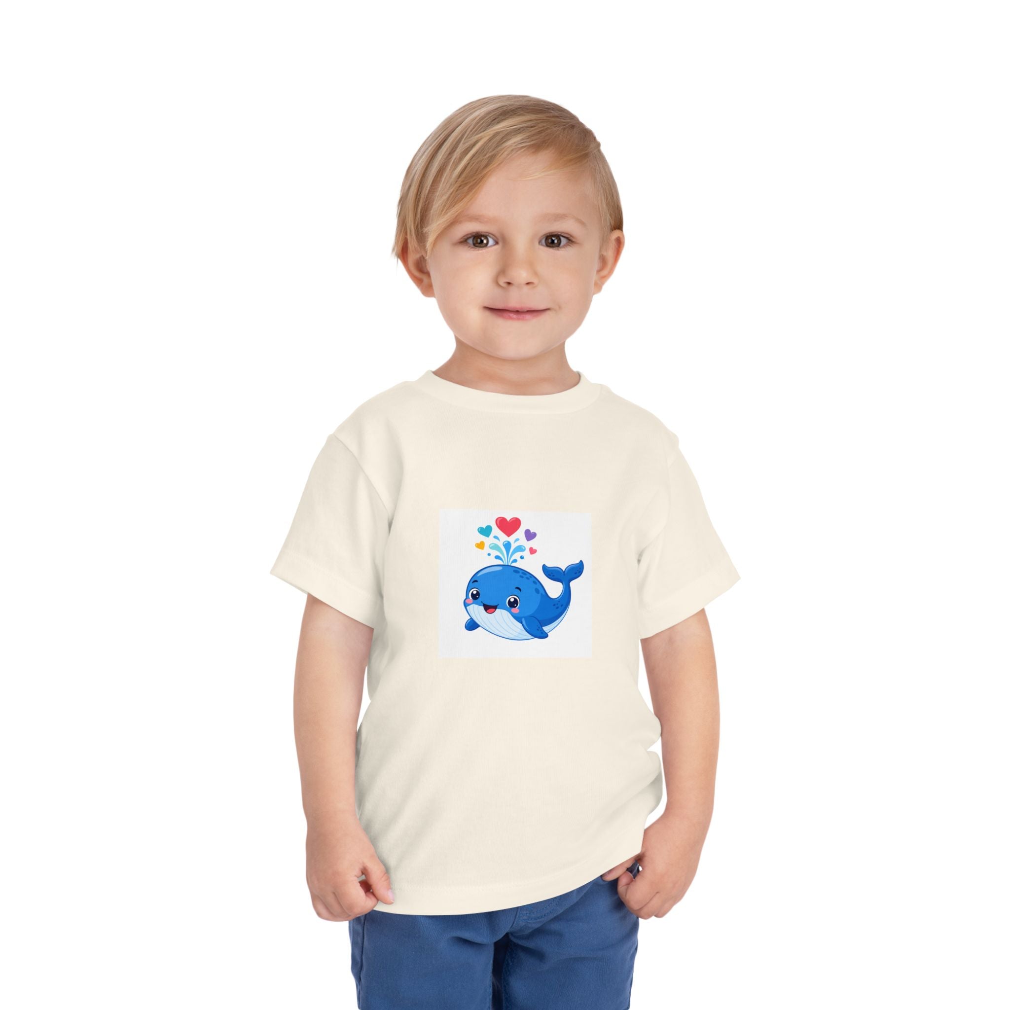 Happy Whale Toddler T-Shirt — Nureli Kids