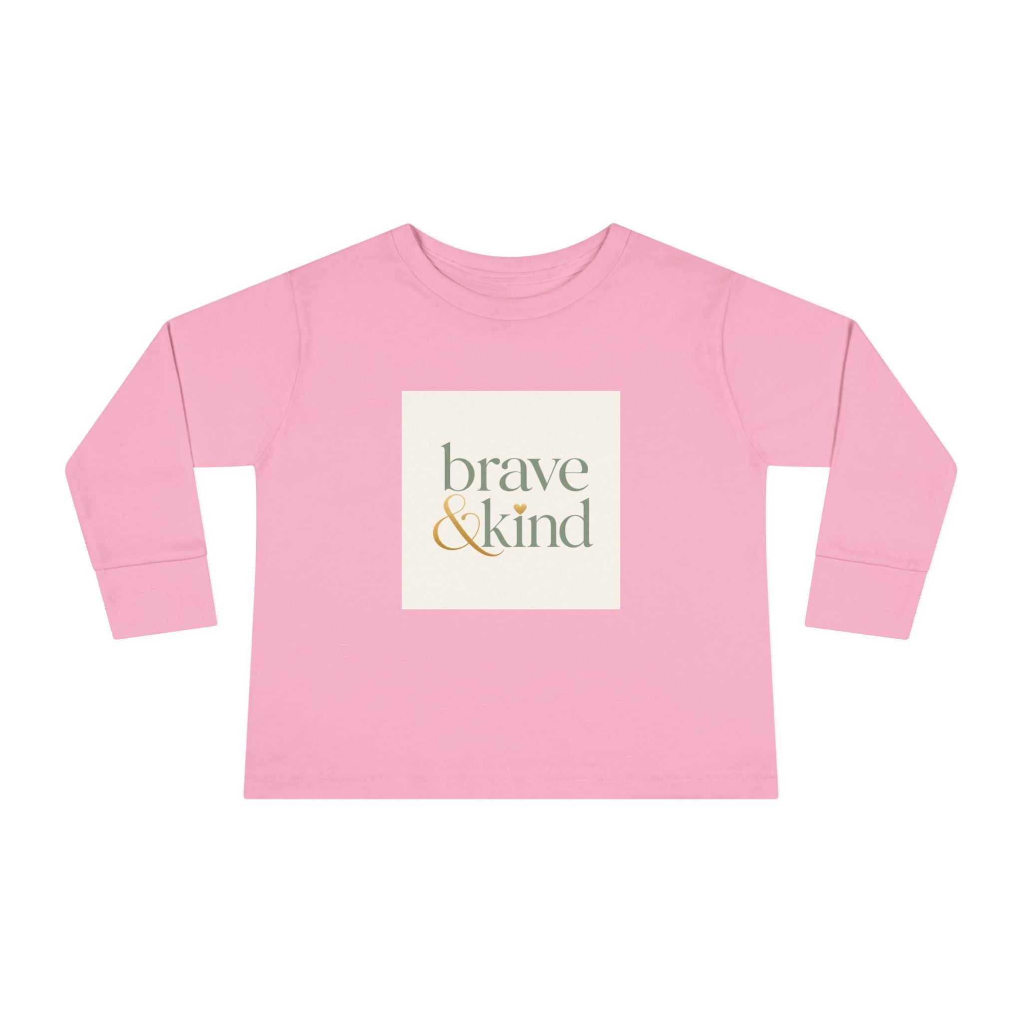Brave And Kind kids long-sleeve tee from the Nureli collection, view 7