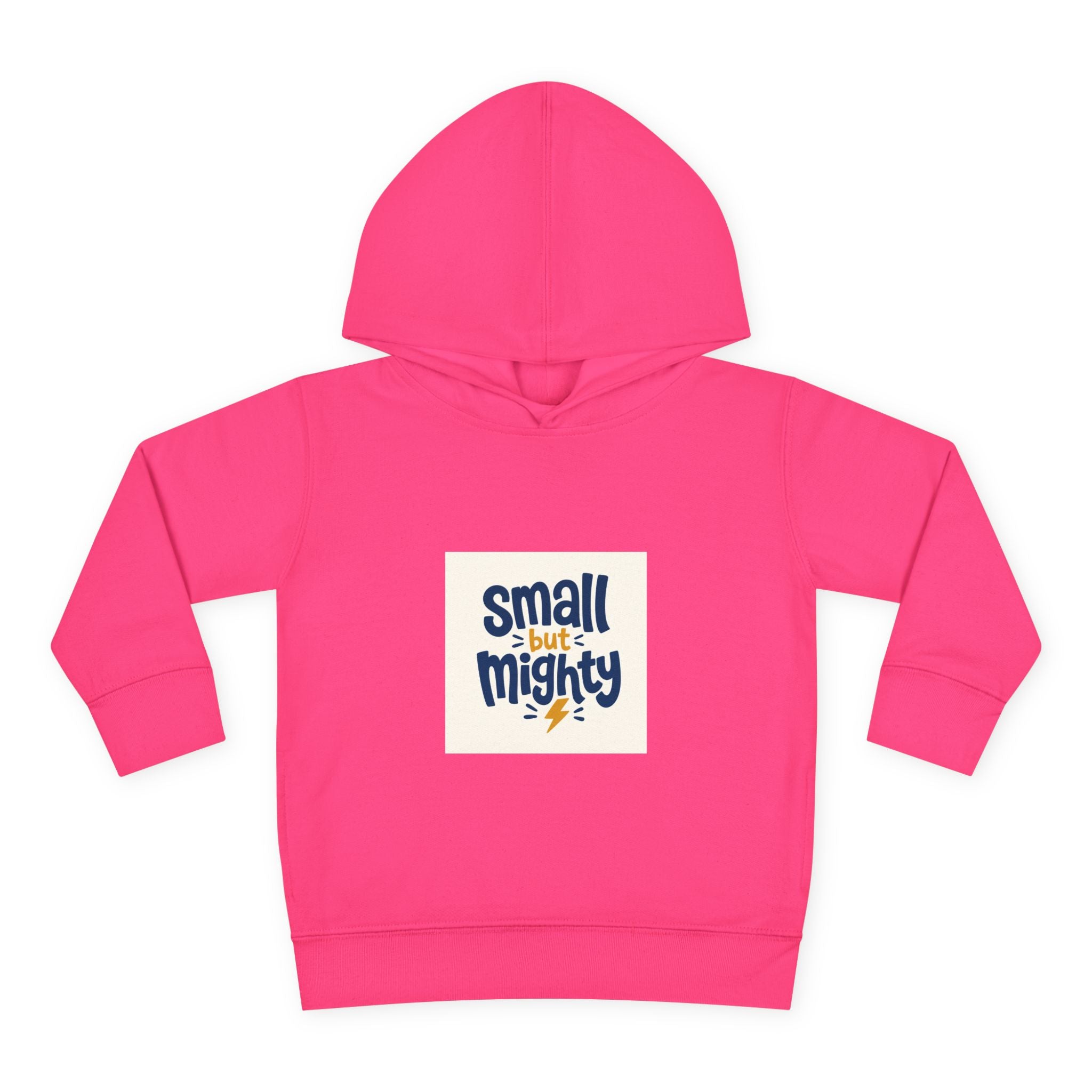 Small But Mighty Toddler Hoodie from the Nureli collection, view 14