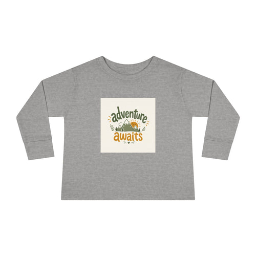 Adventure Awaits kids long-sleeve tee from the Nureli collection, view 2