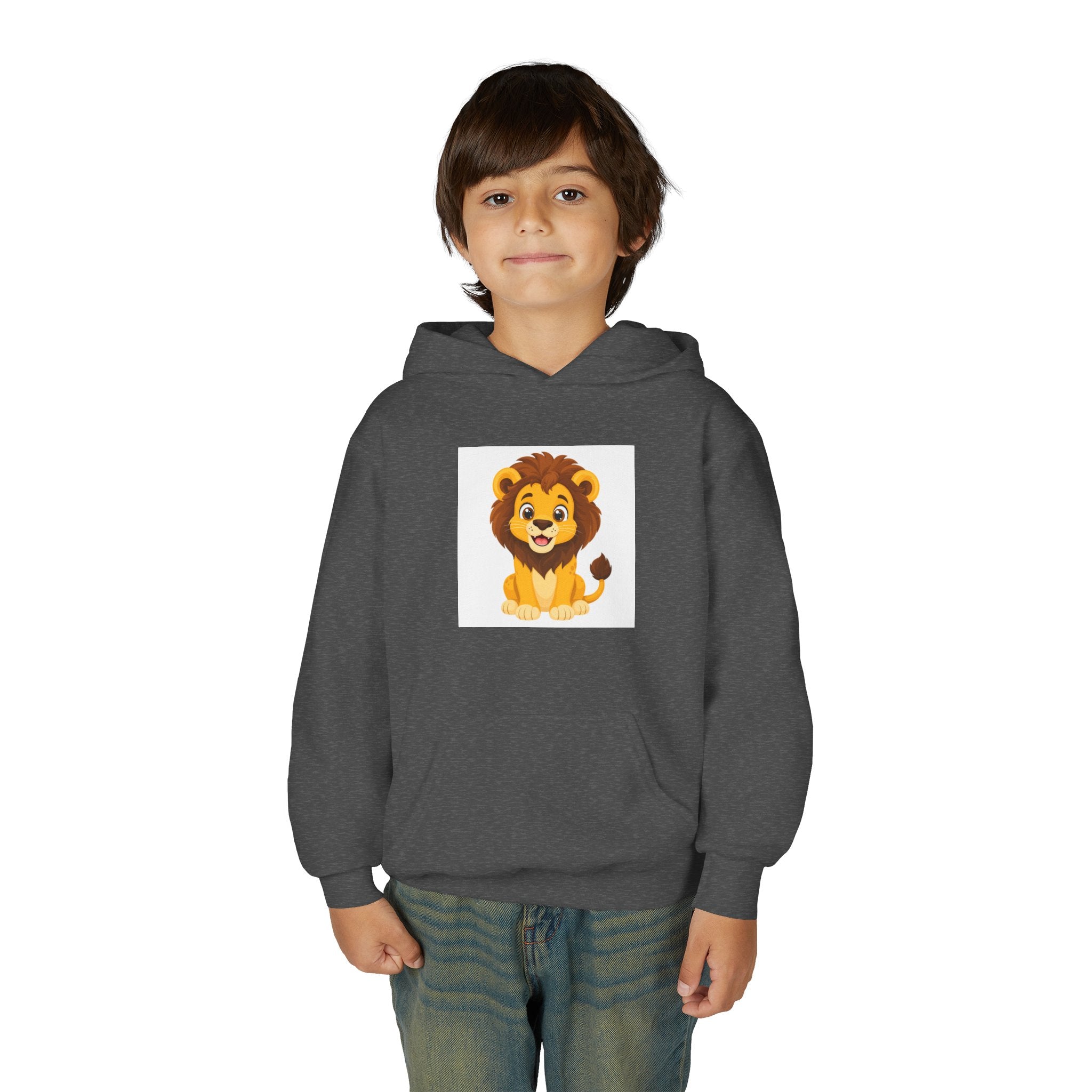 Brave Little Lion Kids Hoodie — Nureli Kids