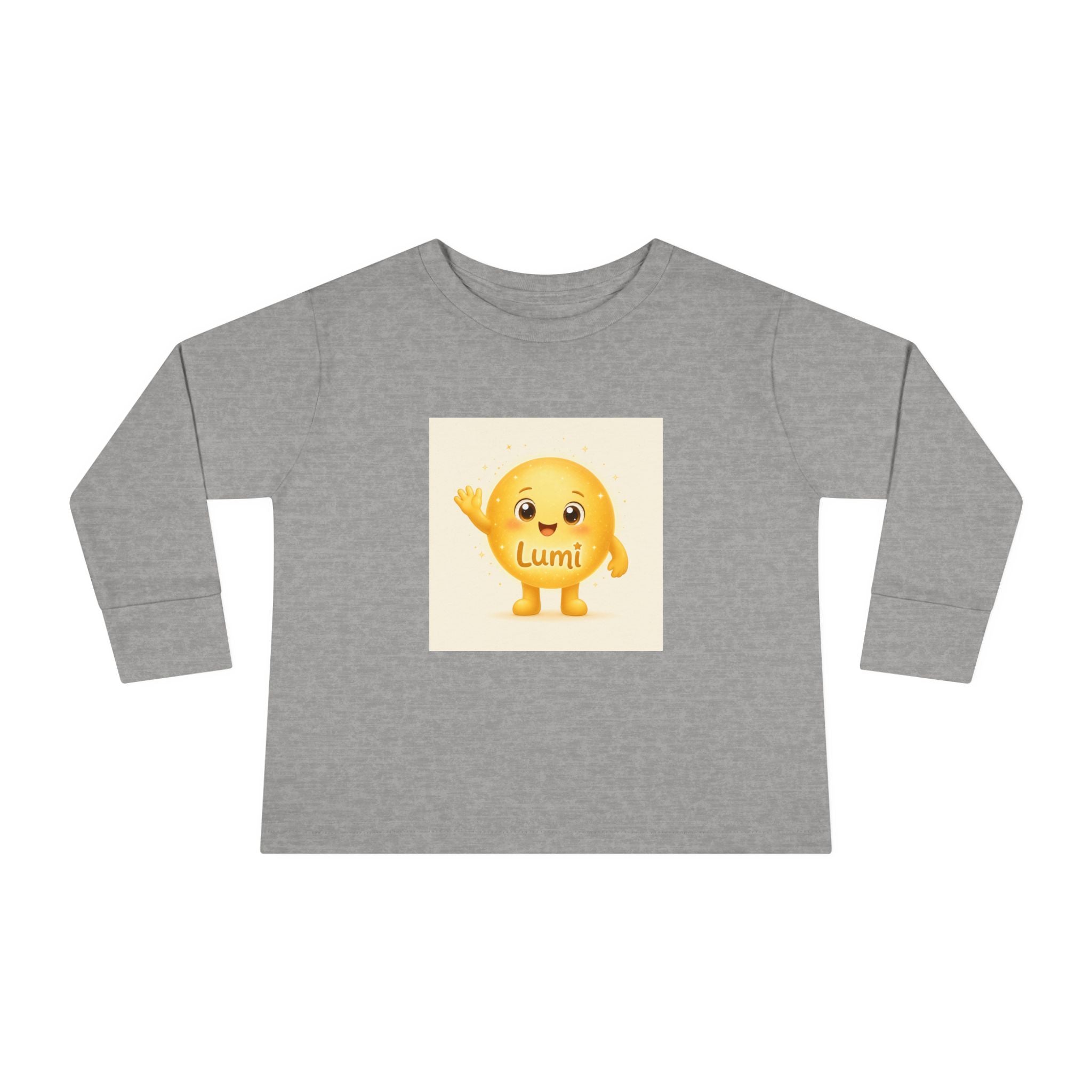 Lumi Waving kids long-sleeve tee from the Nureli collection, view 2