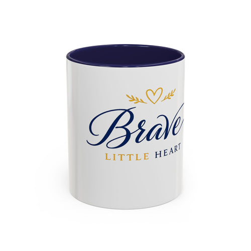 Brave Little Heart ceramic coffee mug from the Nureli collection, view 2