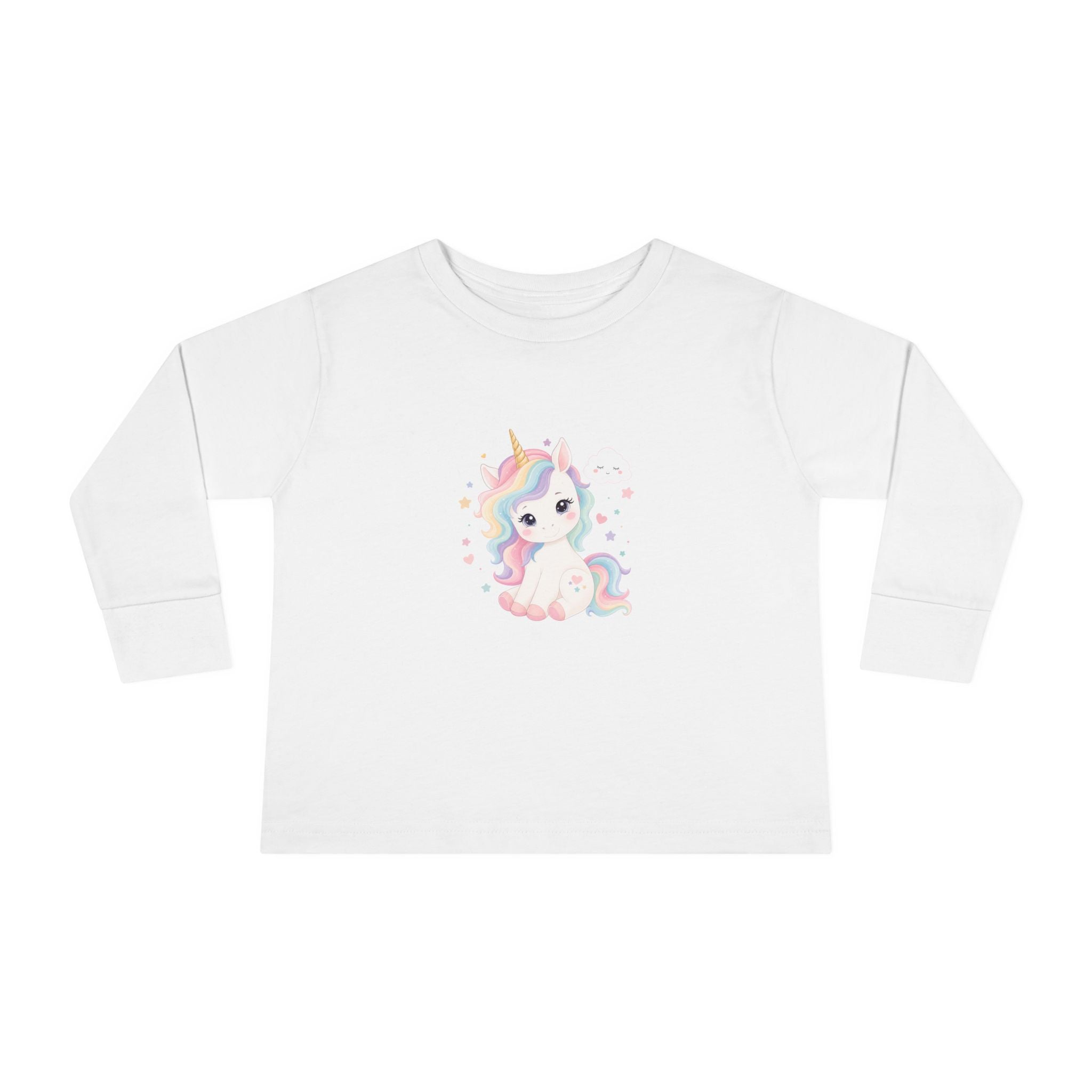 Dreamy Unicorn toddler long-sleeve t-shirt for kids by Nureli Kids