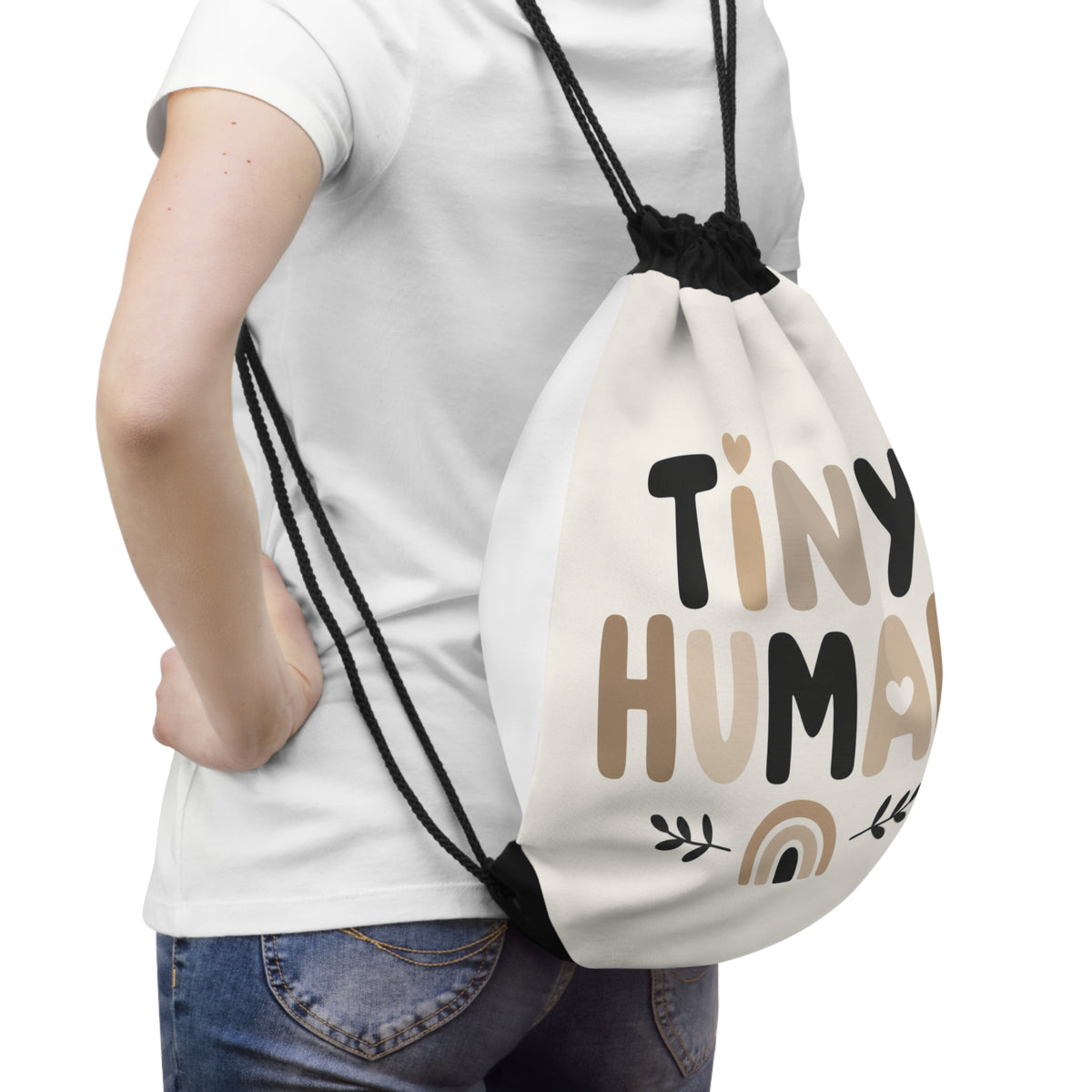 Tiny Human Kids Drawstring Bag - Nureli Kids