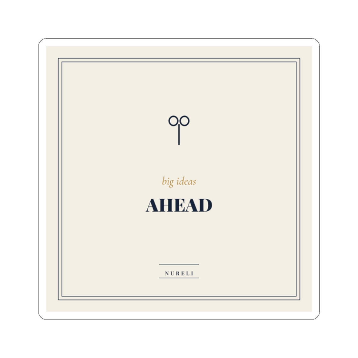 Big Ideas Ahead Kiss-Cut Stickers