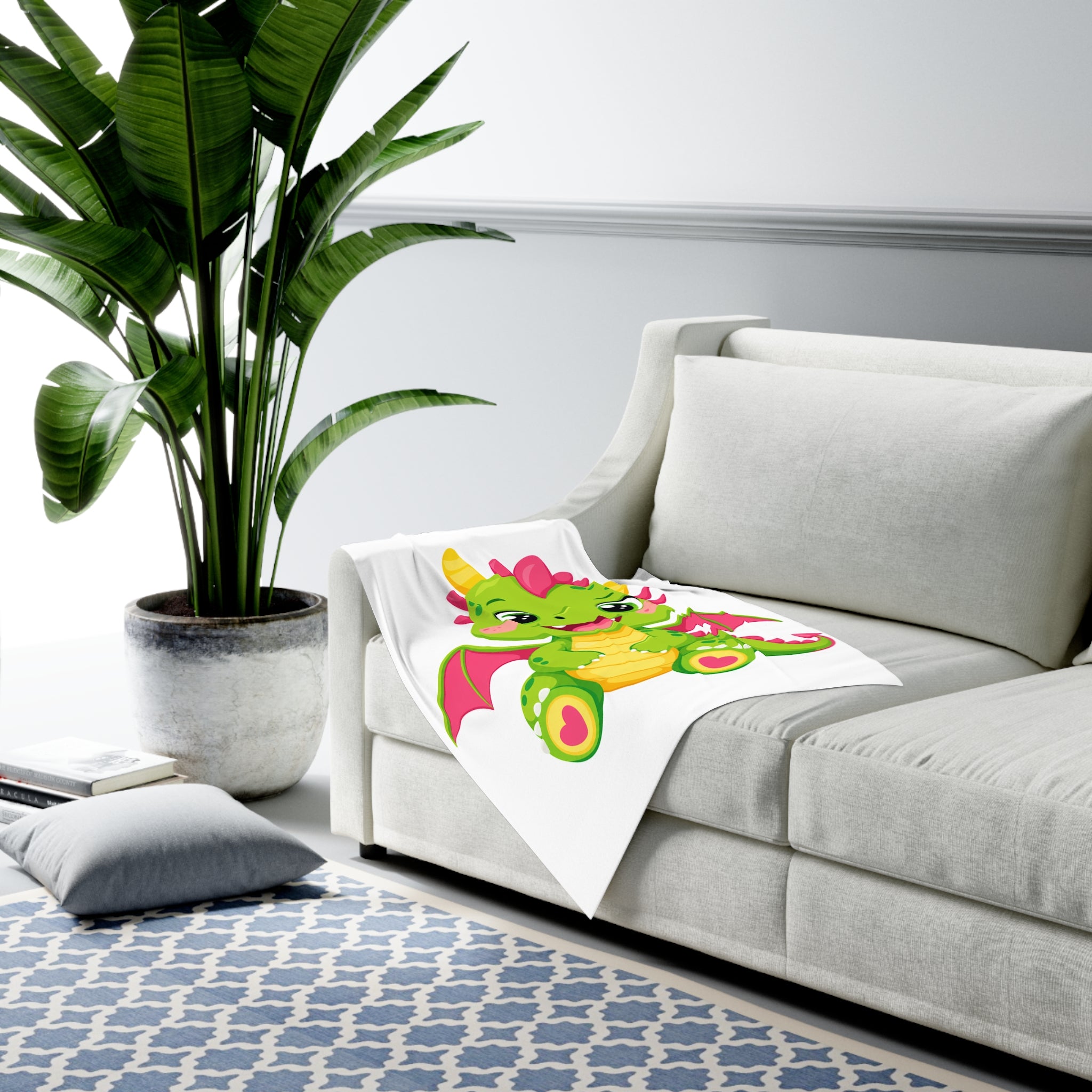 Tiny Dragon Baby Swaddle Blanket — Nureli Kids