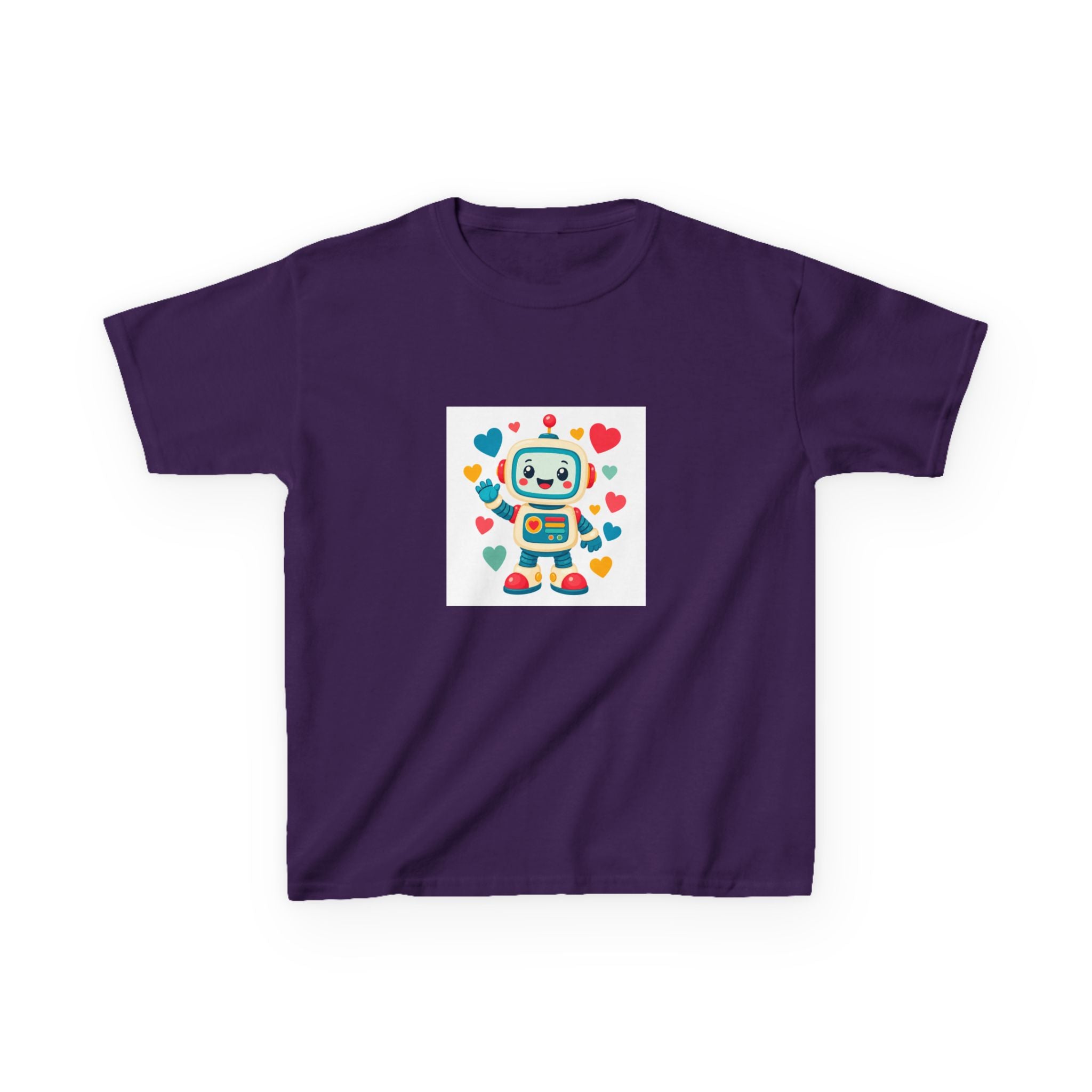 Beep Boop Robot soft kids tee from the Nureli collection, view 11