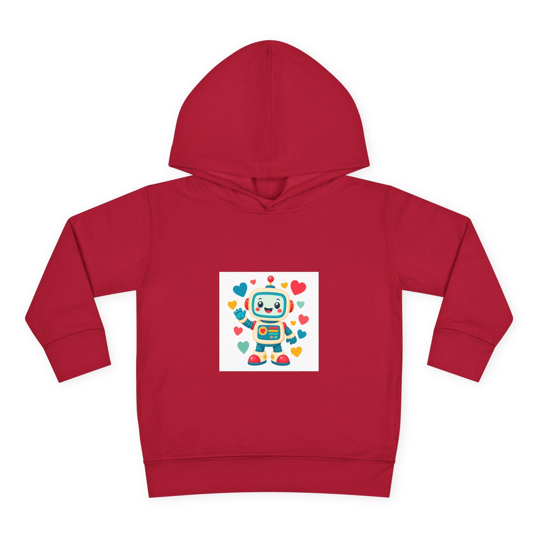 Beep Boop Robot Toddler Hoodie - Nureli Kids
