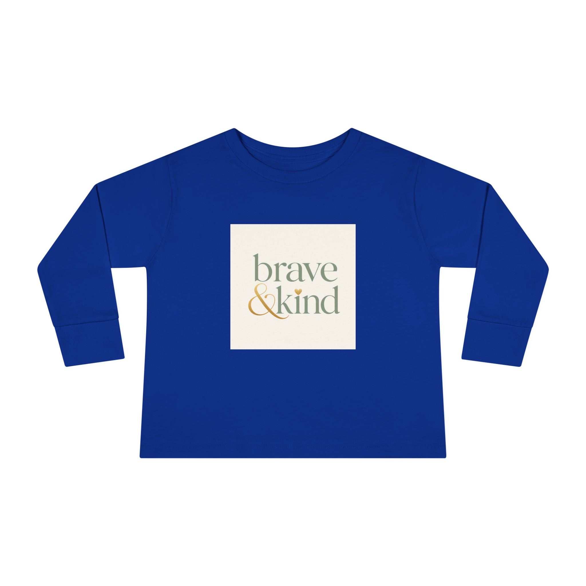 Brave And Kind kids long-sleeve tee from the Nureli collection, view 4