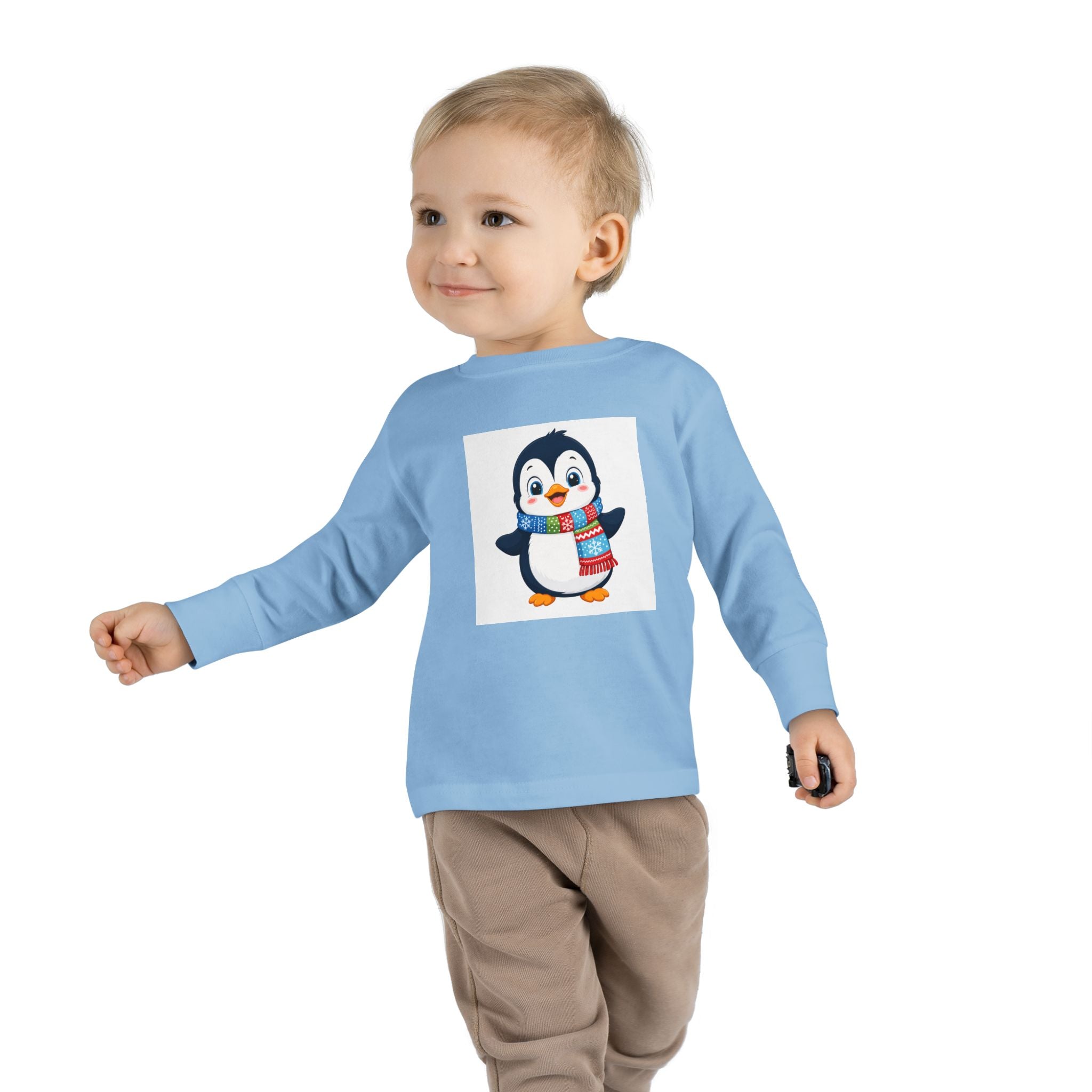 Waddle Penguin Toddler Long-Sleeve Tee — Nureli Kids