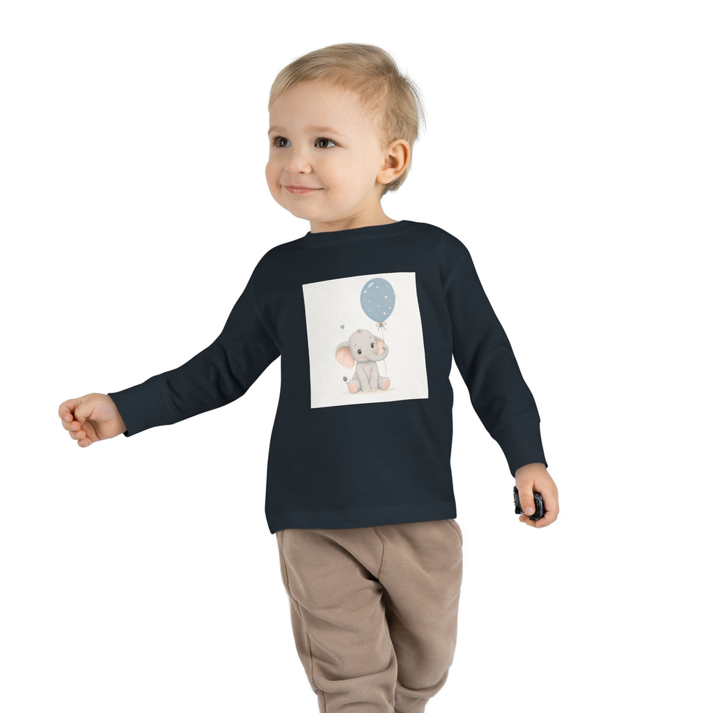 Little Elephant Toddler Long-Sleeve Tee — Nureli Kids