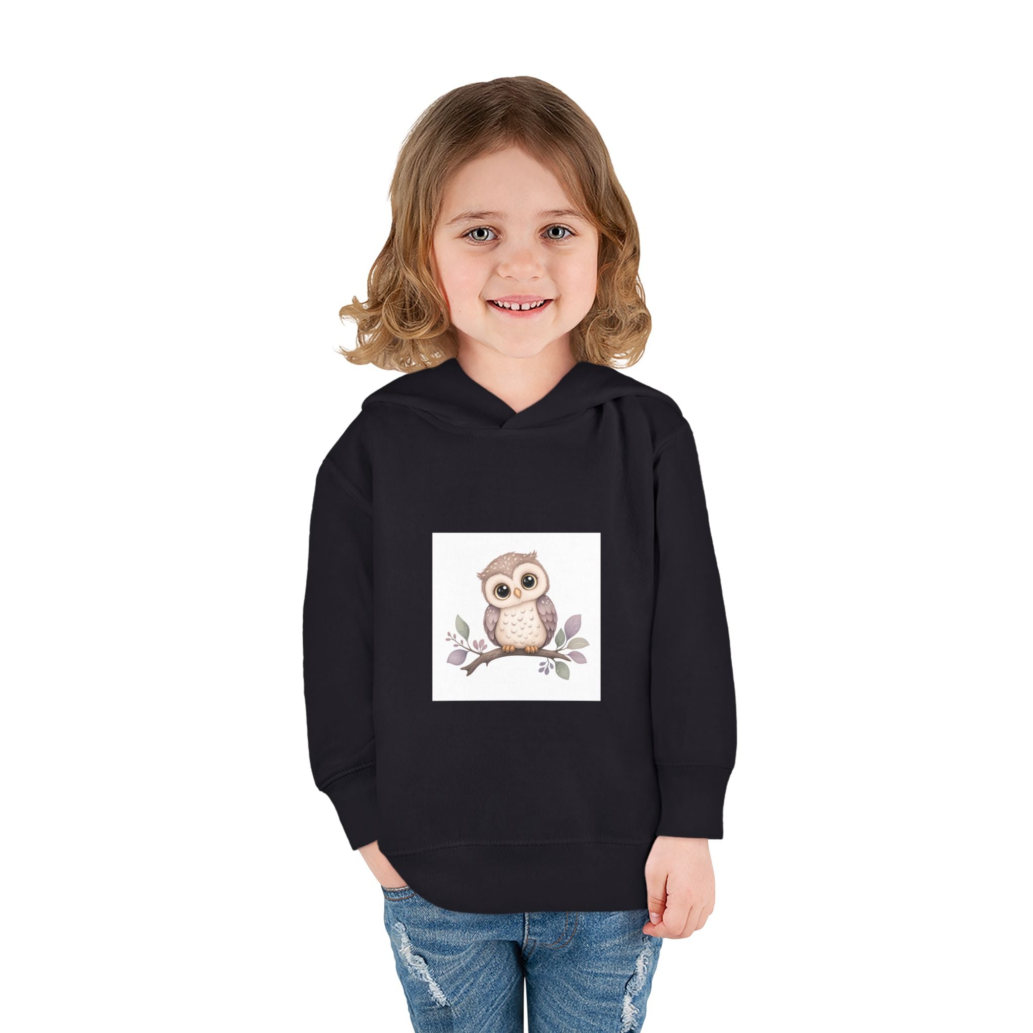 Wise Little Owl Toddler Hoodie — Nureli Kids