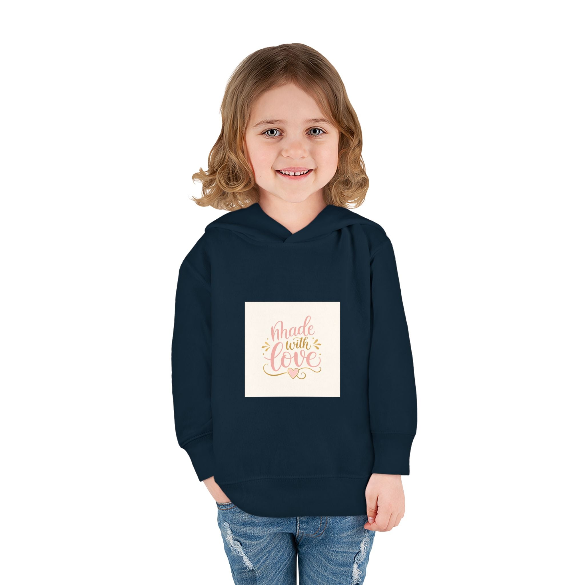 Made With Love Toddler Hoodie - Nureli Kids