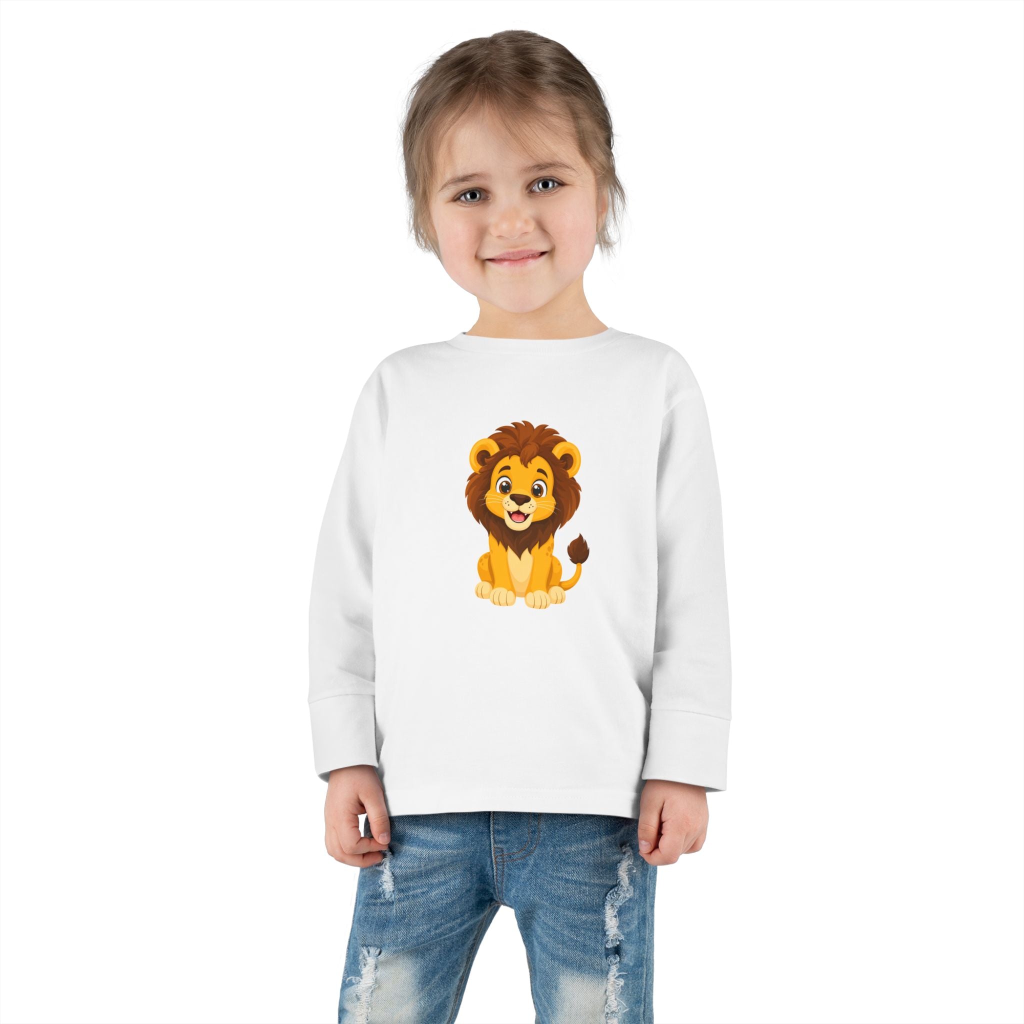 Brave Little Lion Toddler Long-Sleeve Tee — Nureli Kids