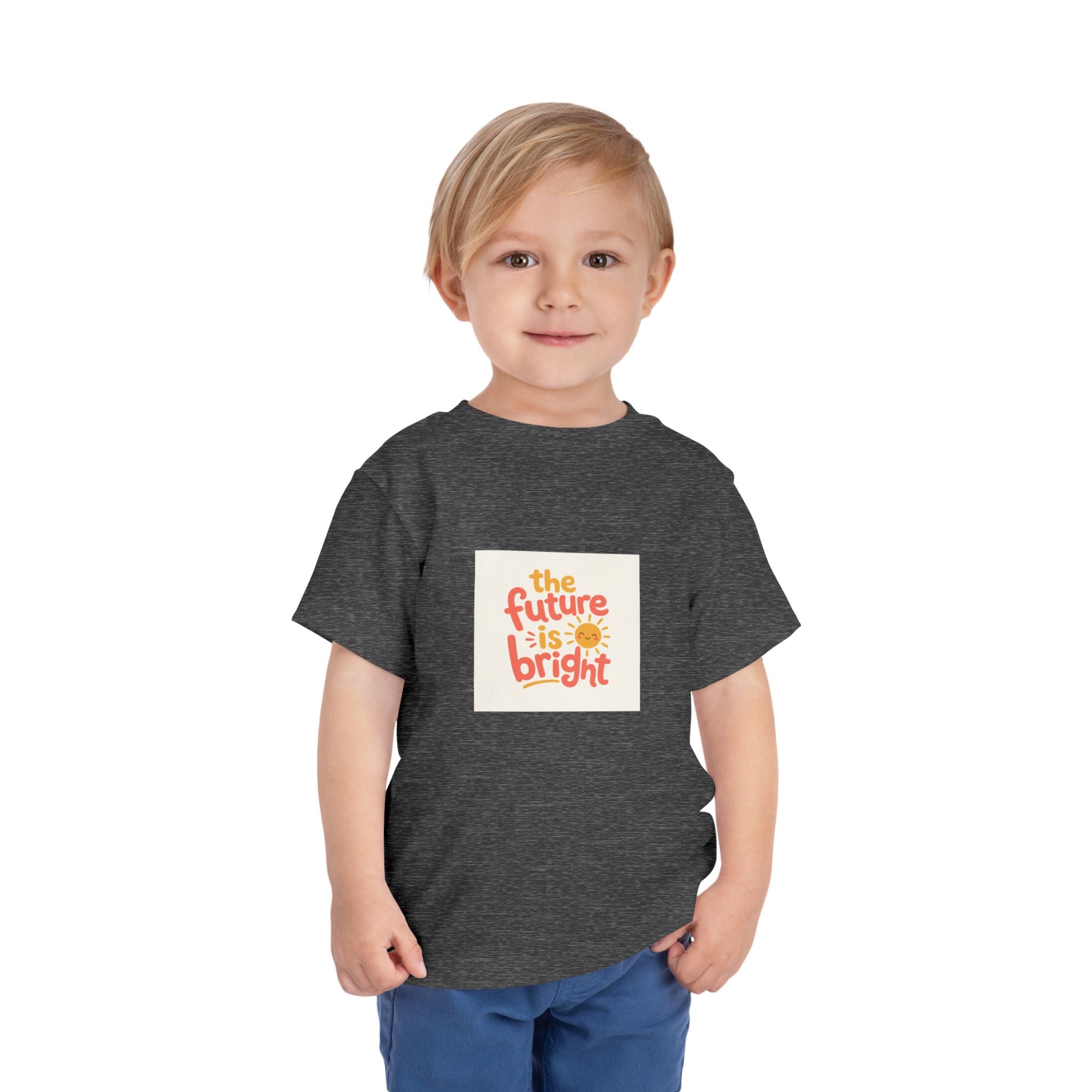The Future Is Bright Toddler T-Shirt — Nureli Kids
