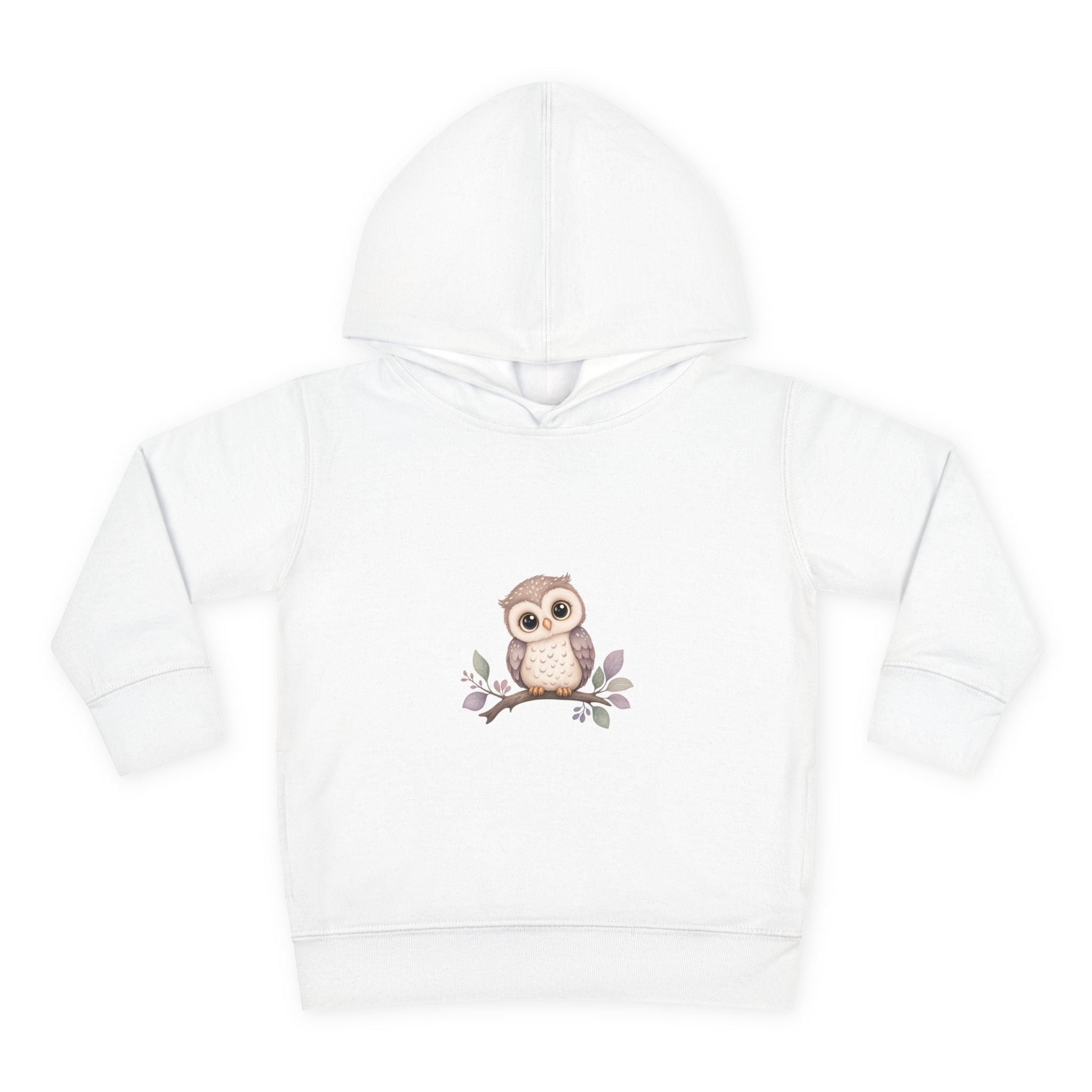 Wise Little Owl toddler hoodie sweatshirt for kids by Nureli Kids