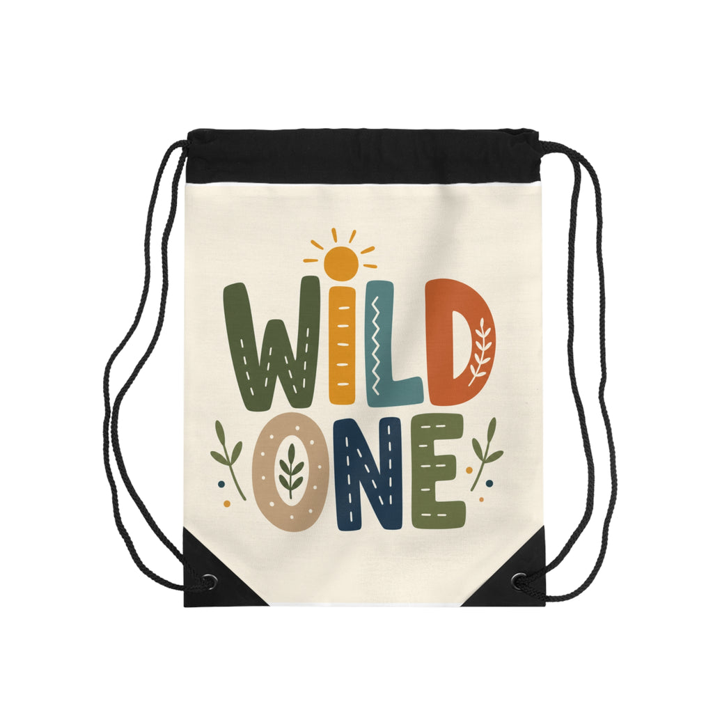 Wild One Kids Drawstring Bag - Nureli Kids