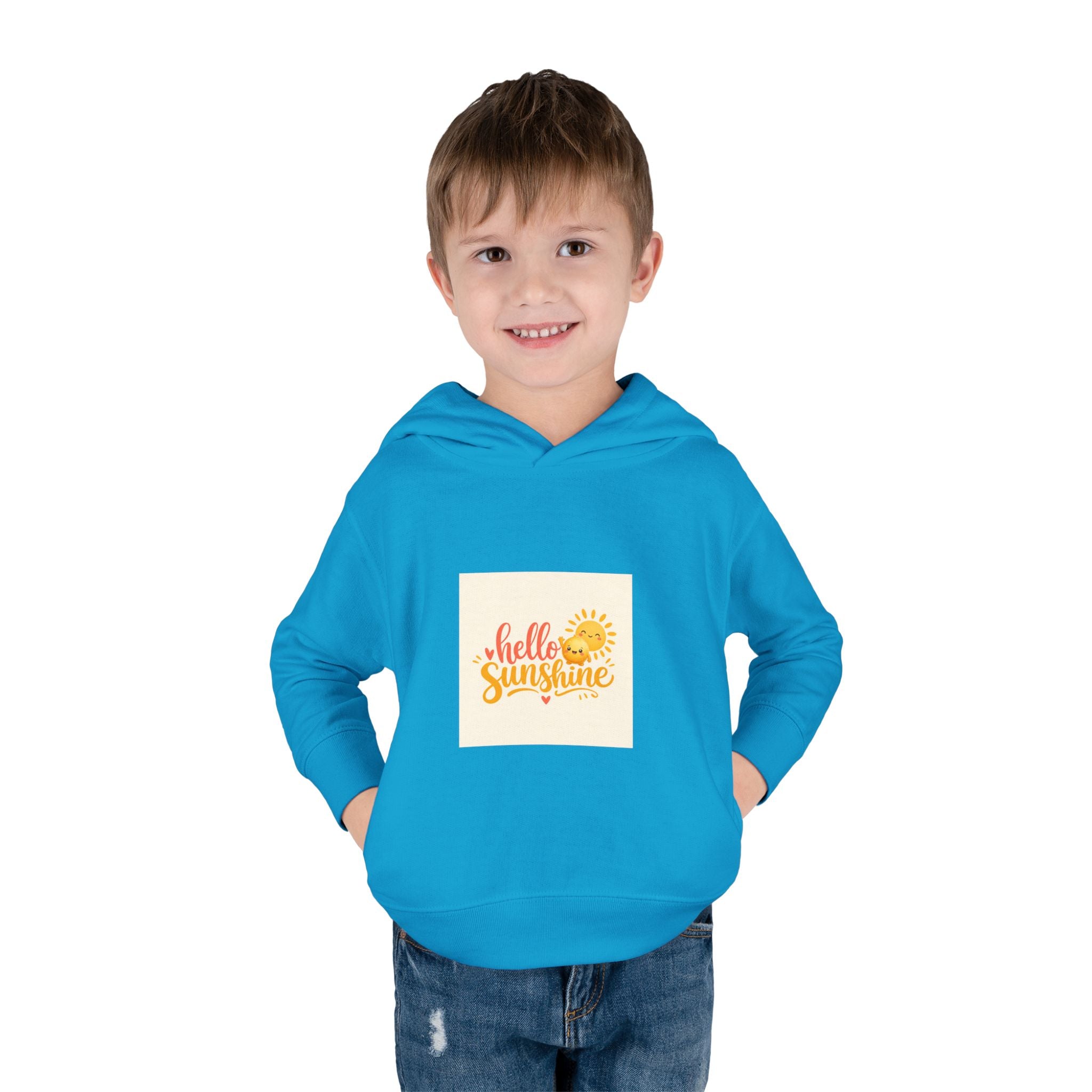 Hello Sunshine Toddler Hoodie - Nureli Kids