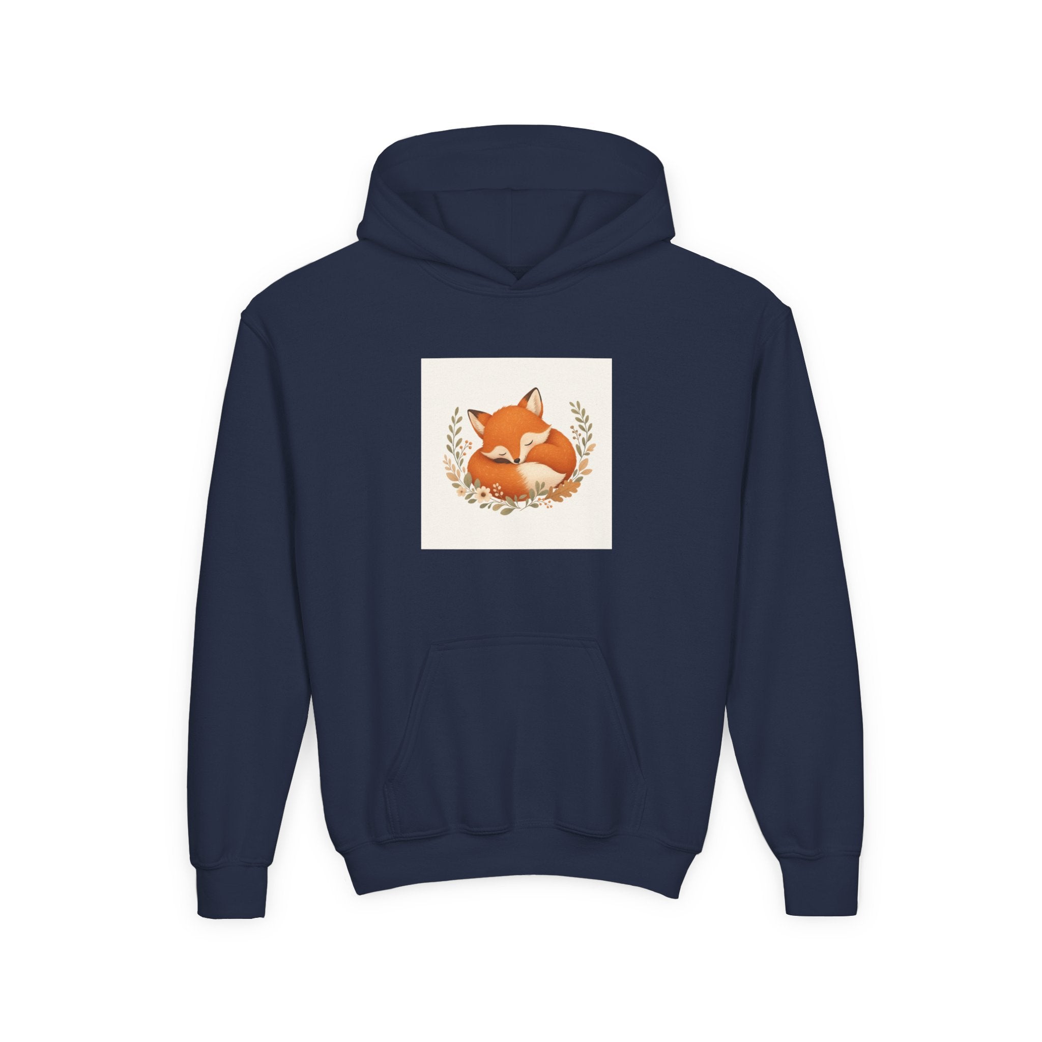 Clever Fox soft toddler hoodie from the Nureli collection, view 12