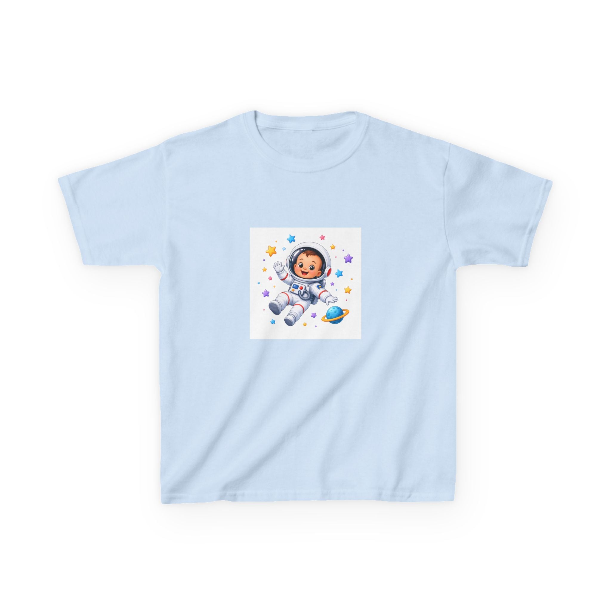 Little Astronaut soft kids tee from the Nureli collection, view 8