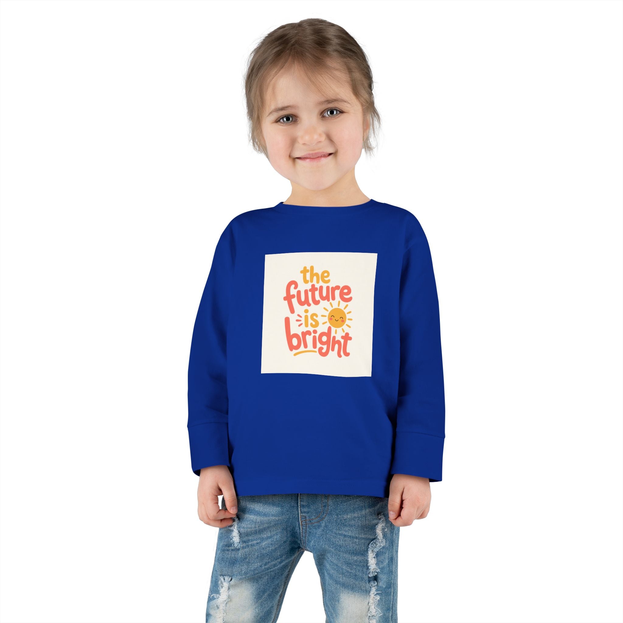 The Future Is Bright Toddler Long-Sleeve Tee — Nureli Kids