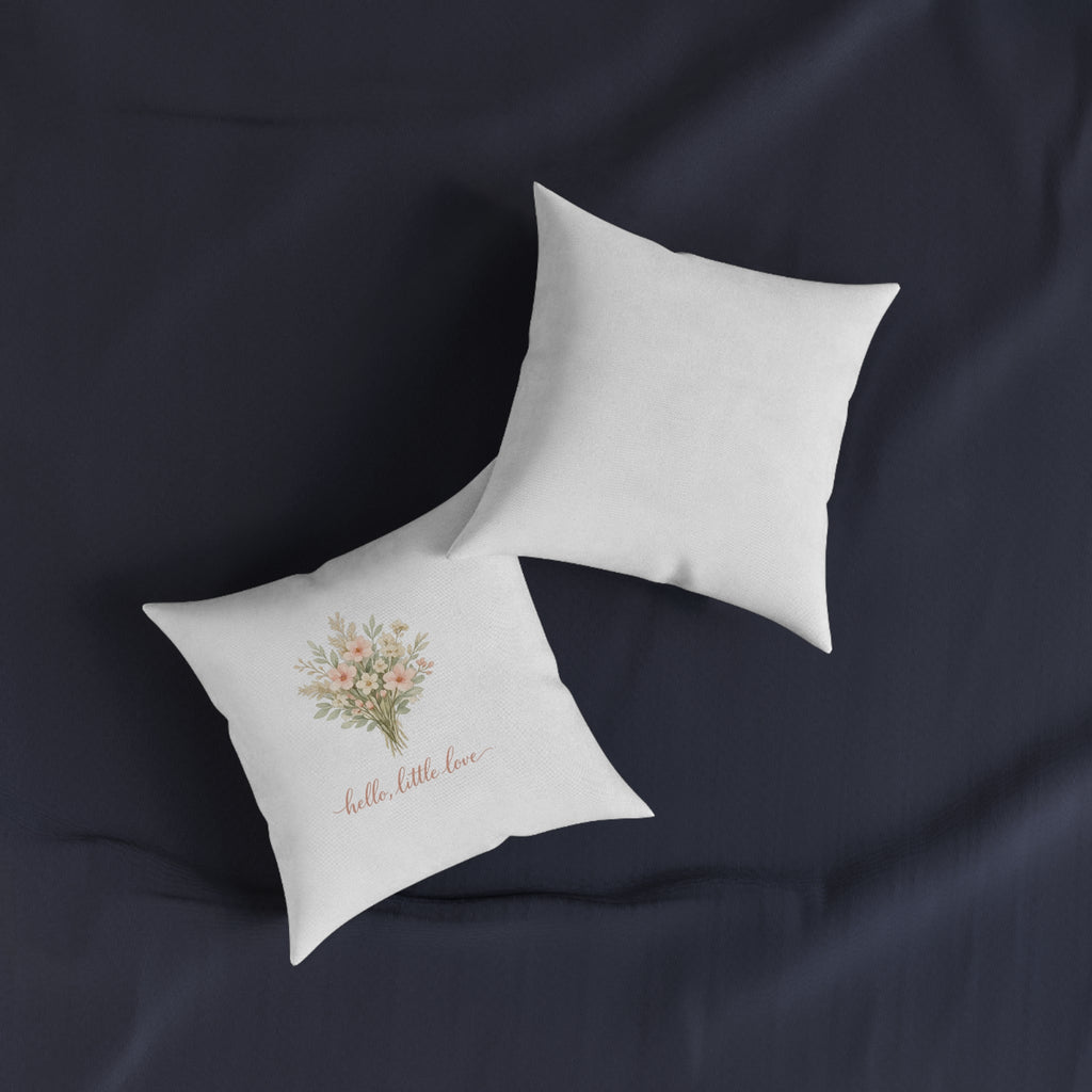 Hello little Love Throw Pillow