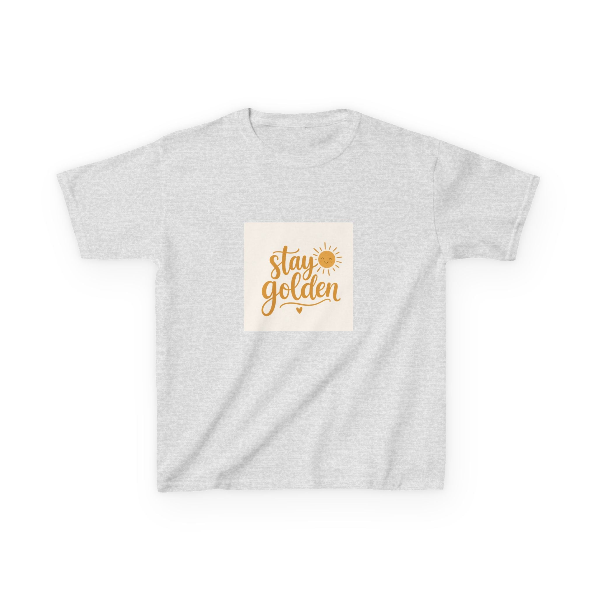 Stay Golden soft kids tee from the Nureli collection, view 2