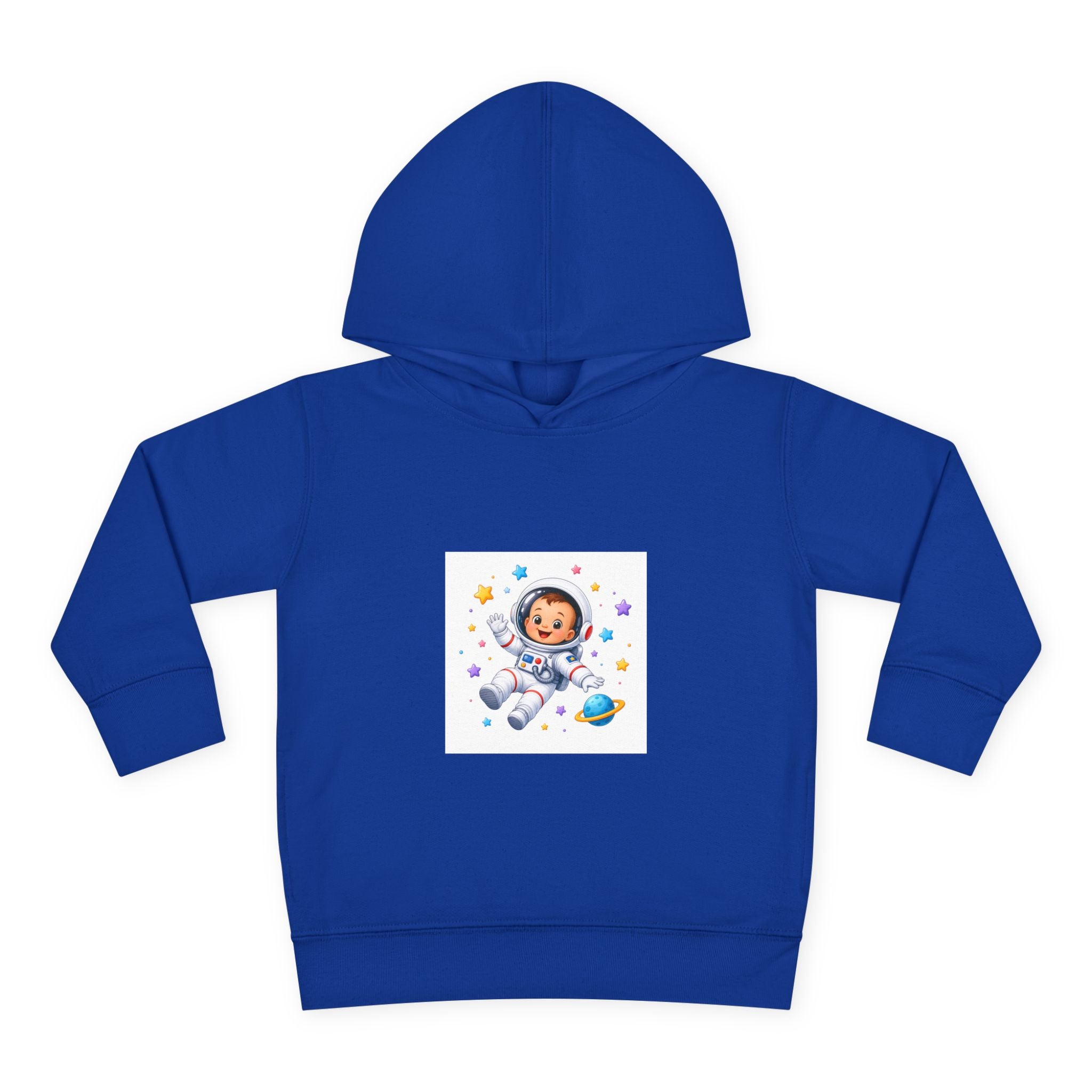 Little Astronaut soft toddler hoodie from the Nureli collection, view 7