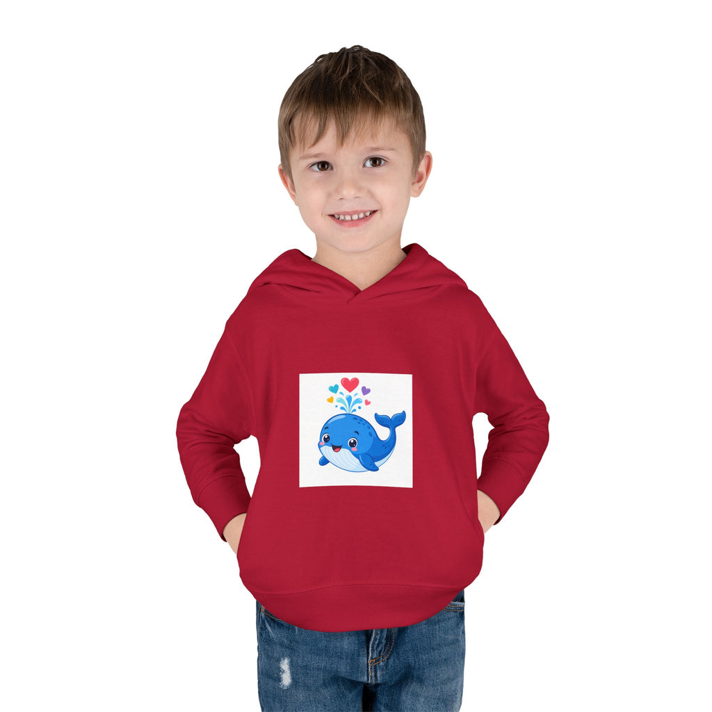 Happy Whale Toddler Hoodie — Nureli Kids