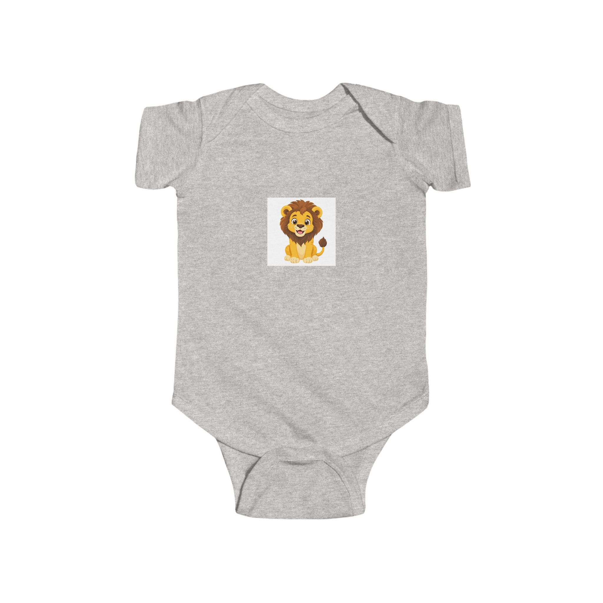 Brave Little Lion Baby Bodysuit — Nureli Kids