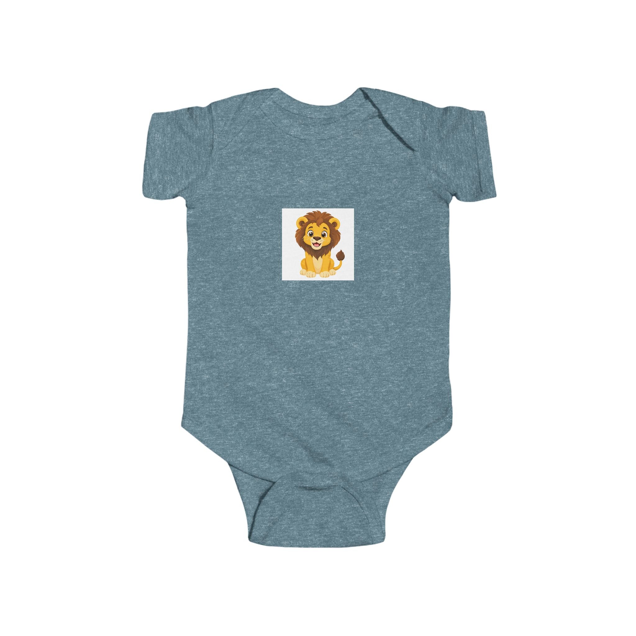 Brave Little Lion Baby Bodysuit — Nureli Kids
