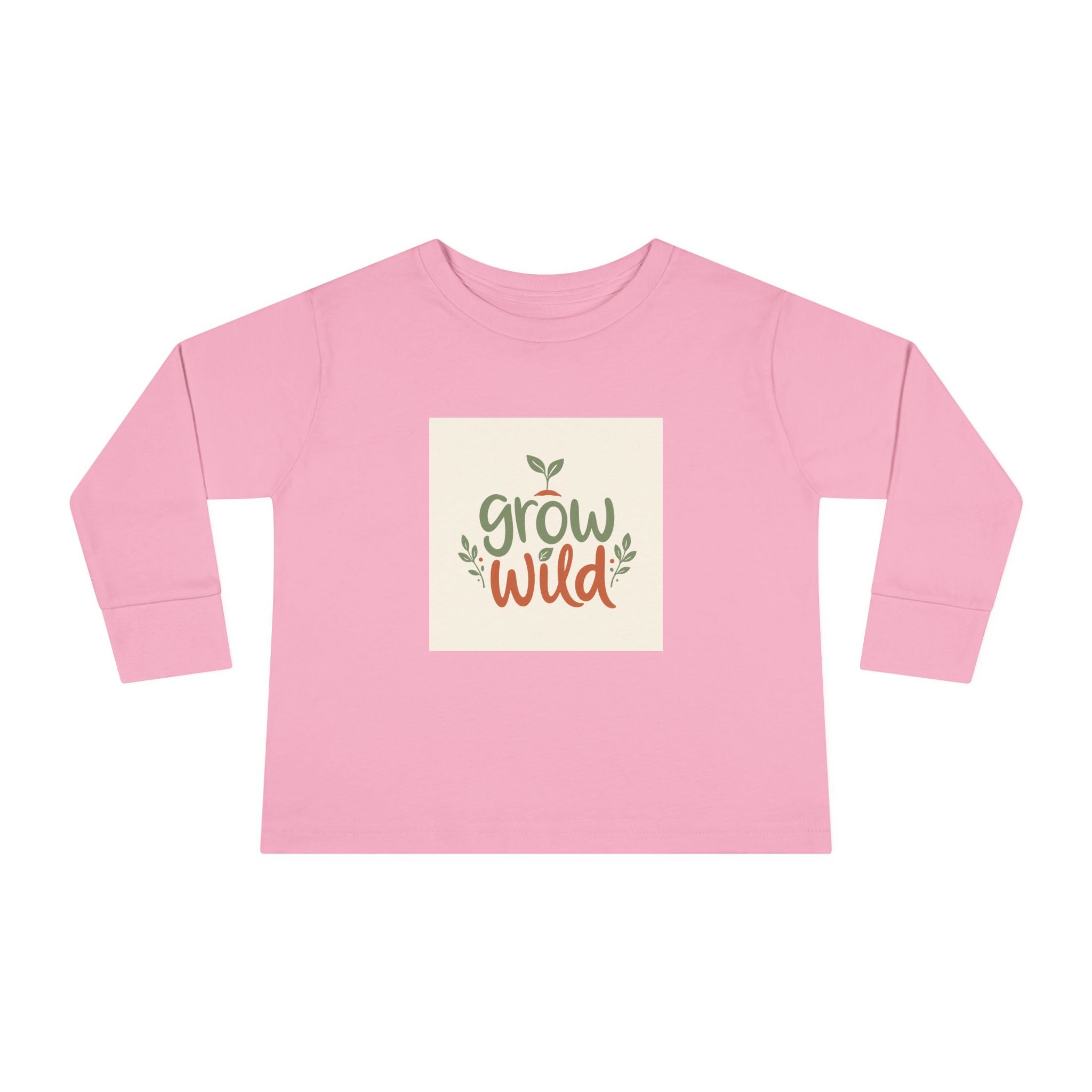 Grow Wild kids long-sleeve tee from the Nureli collection, view 7